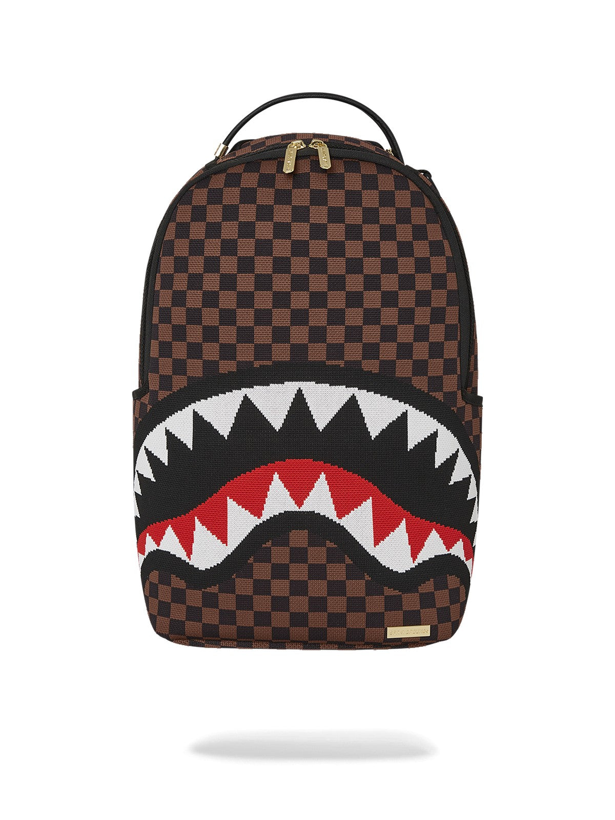 SPRAYGROUND Zaino Uomo KNIT SHARKS IN PARIS 2.0 BACKPACK 910B6778NSZ Marrone gioboutiqueweb