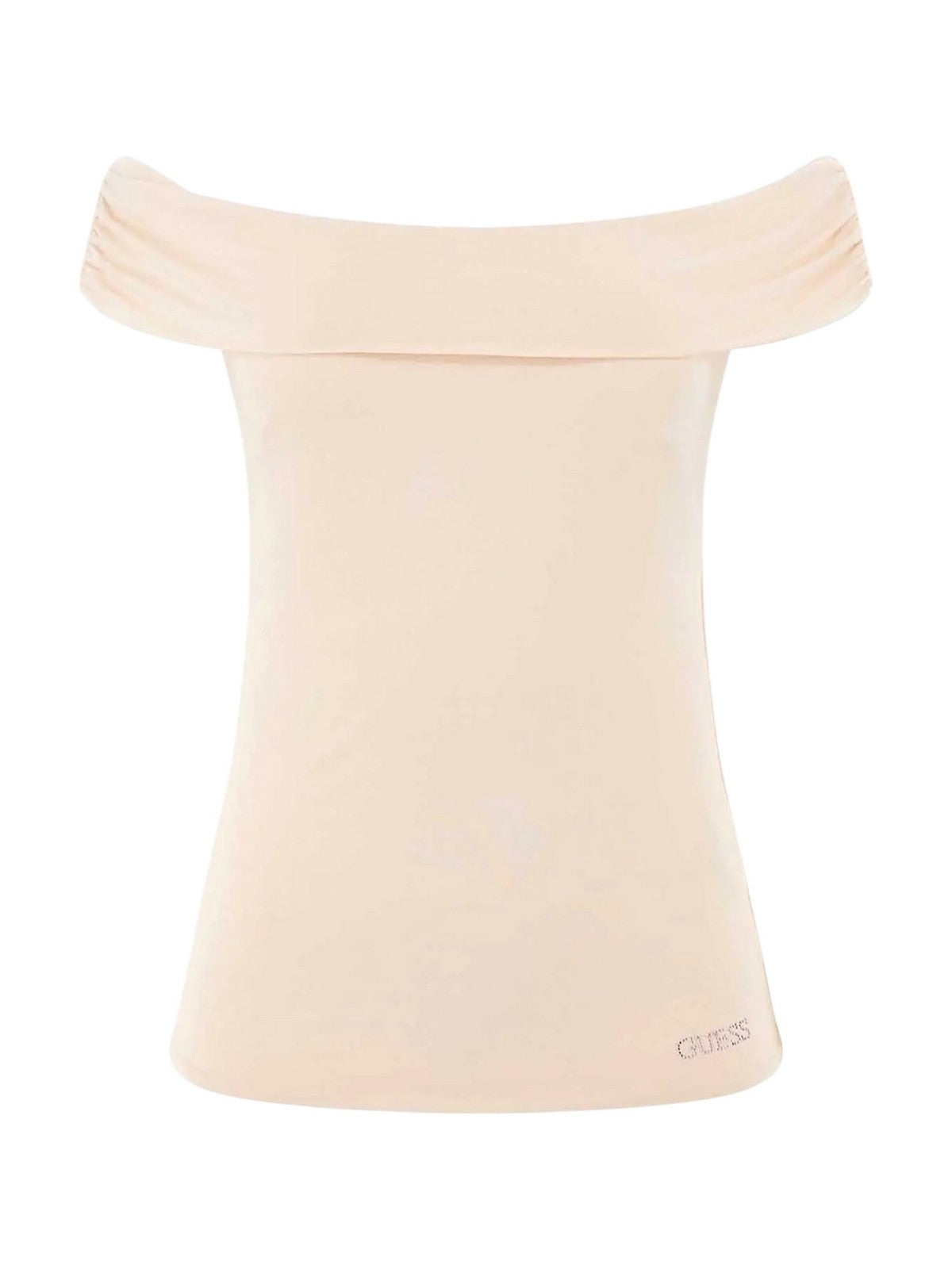 GUESS Top Donna CHARLOTTE OFF SHOULDER TOP W5GP08 KACM2 G1CX BUTTER ICECREAM