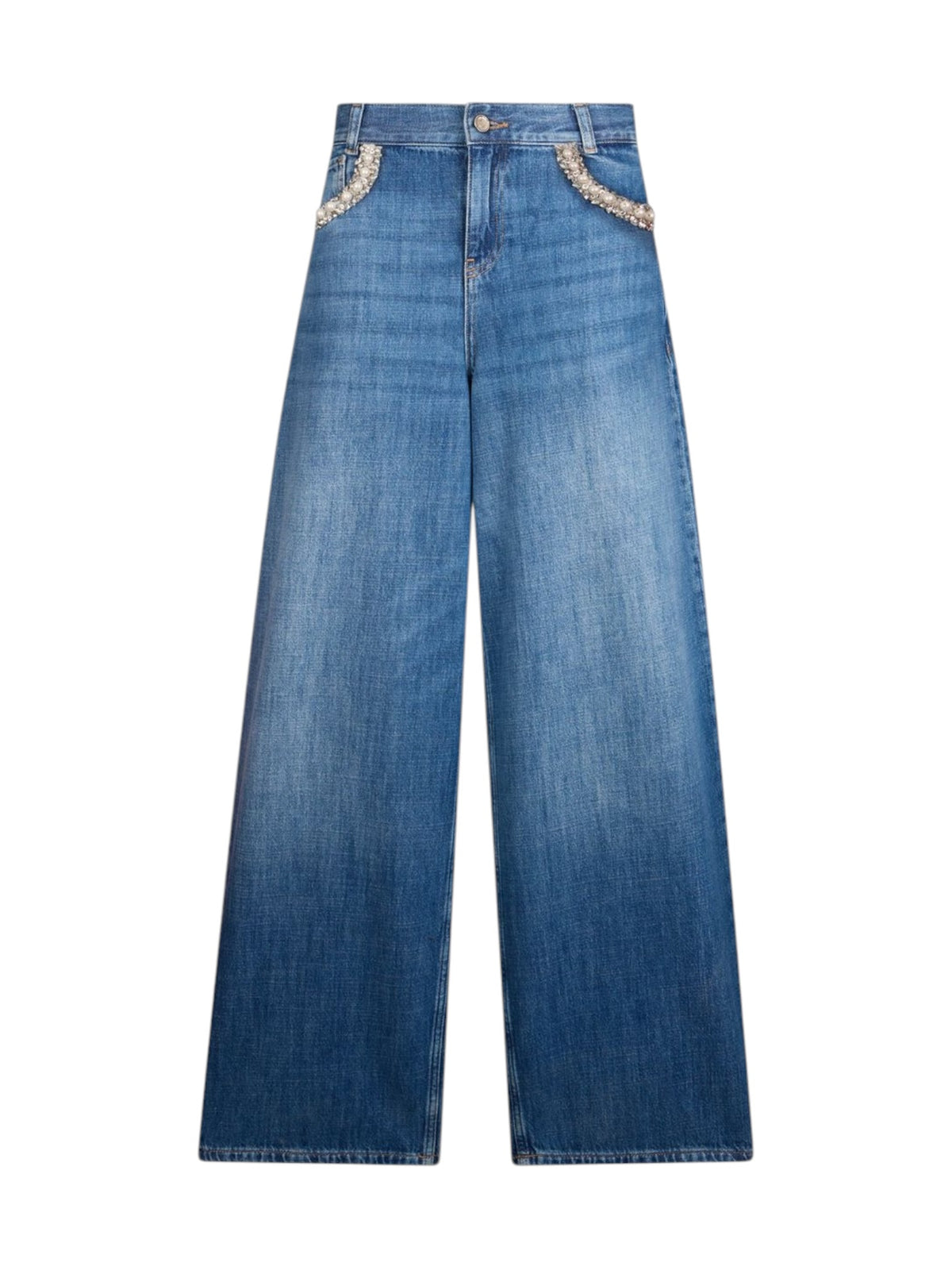 LIU JO BLUE DENIM Jeans Donna UA6265DS082 79034 Den.Blu dk.str.pearl gioboutiqueweb
