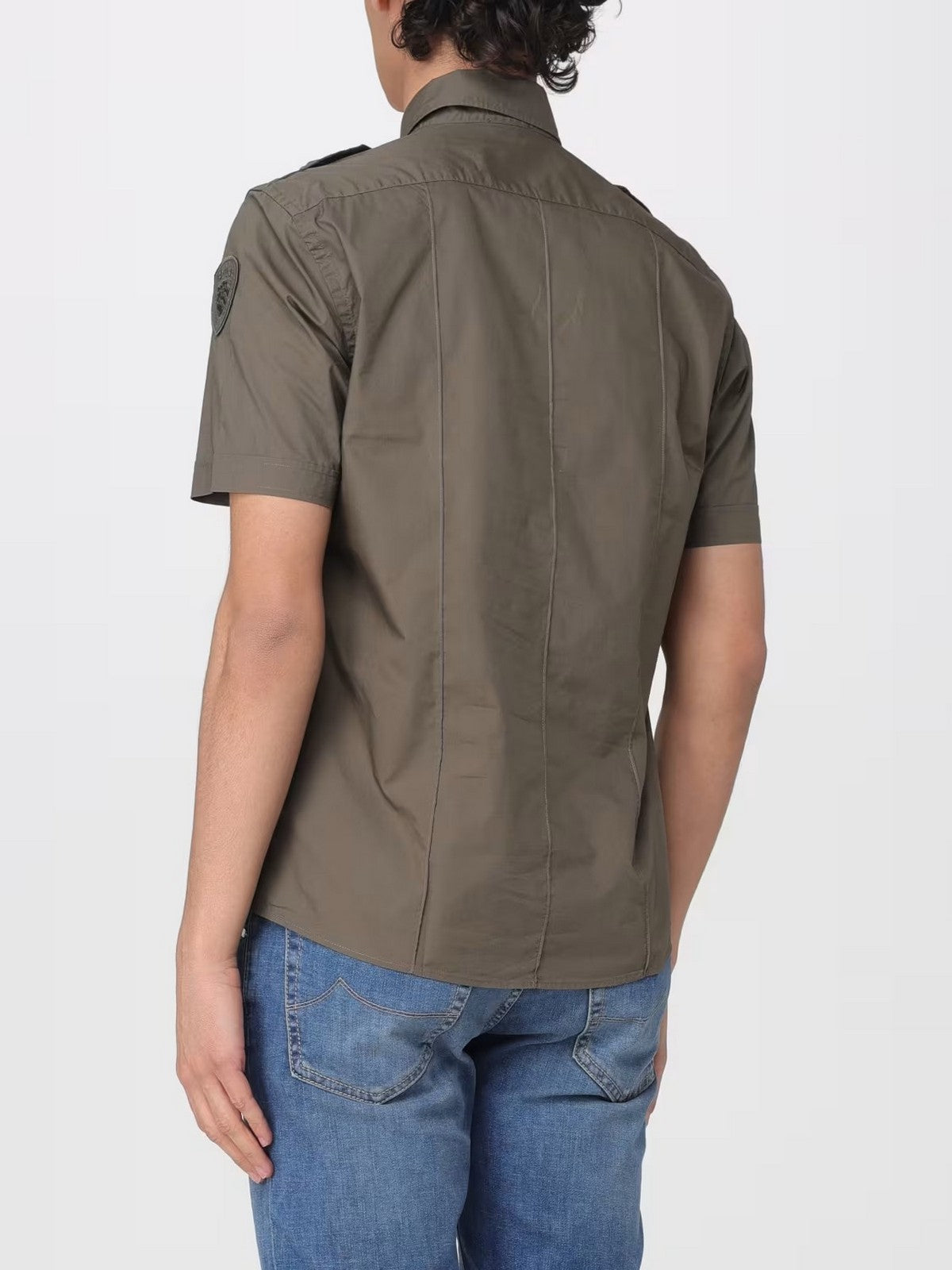 BLAUER Camicia Uomo BENSON 26SBLUS02271 007502 60H GREEN 60H