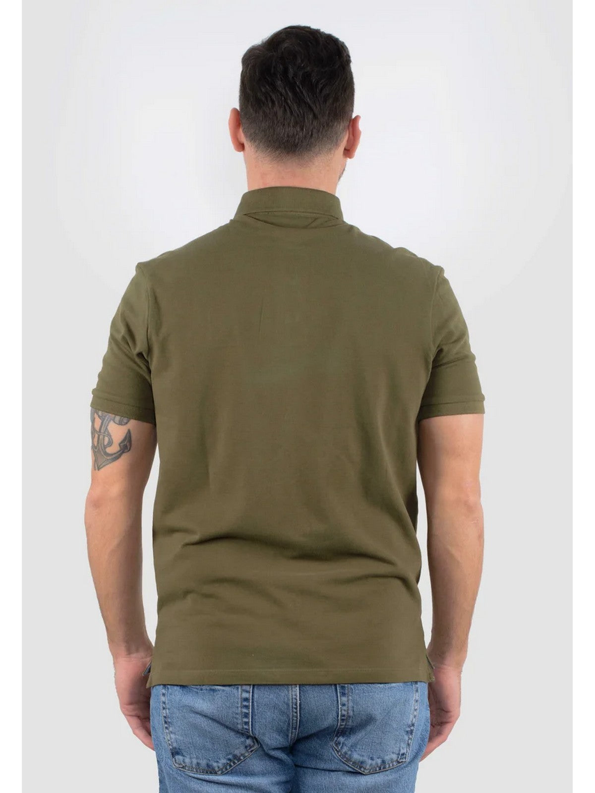 BLAUER Polo Uomo ALBAN 25SBLUT02309 007125 657 VERDE MILITARE gioboutiqueweb