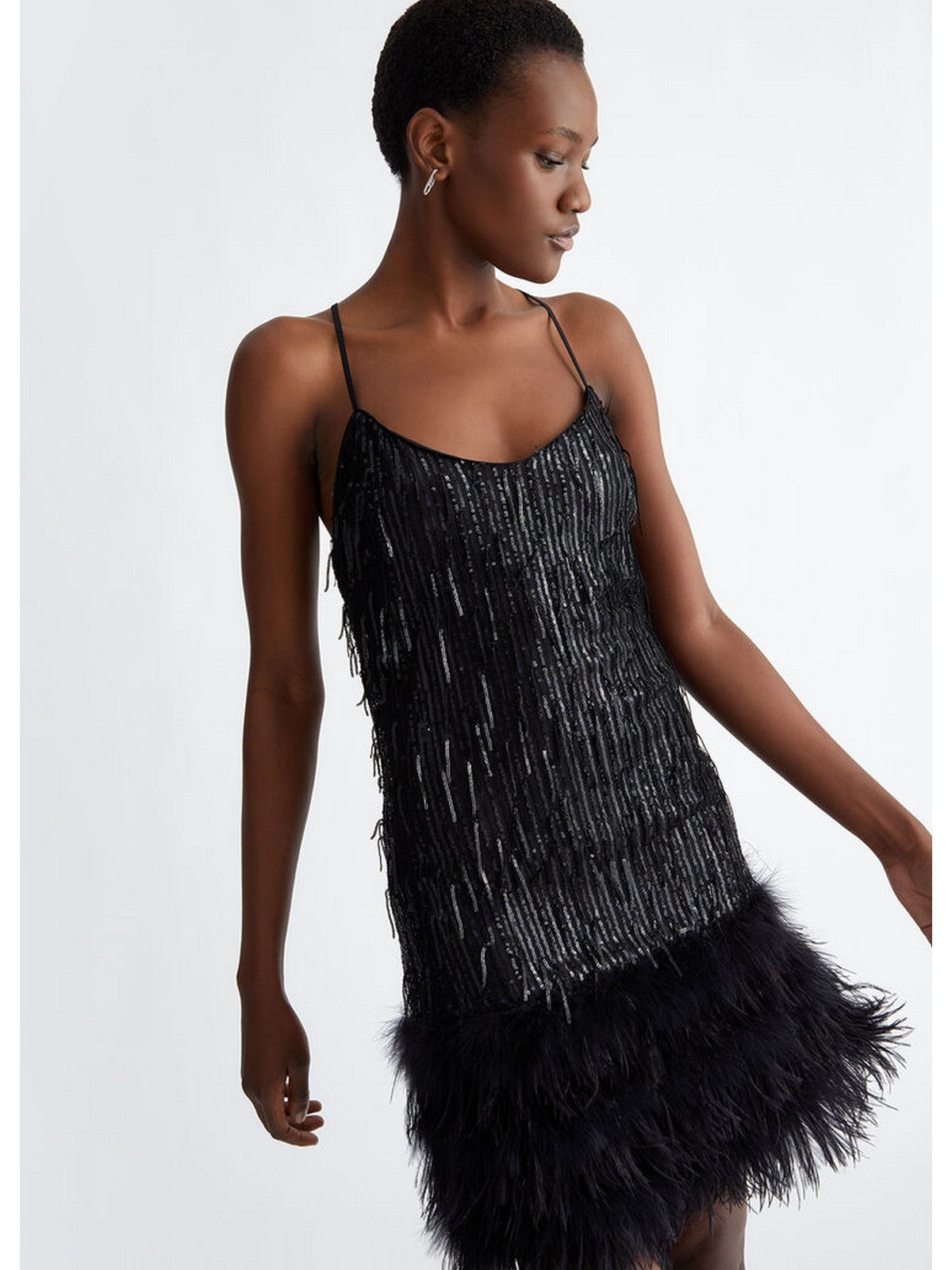 Liu Jo Black Woman Kleid CA4343J1930 22222 Schwarz