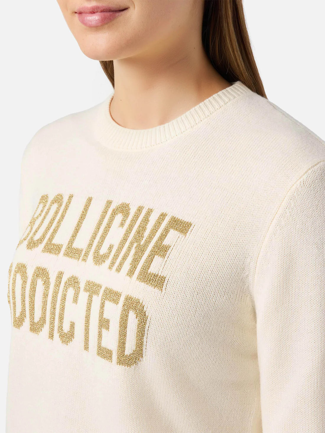 MC2 SAINT BARTH Maglione Donna NEW QUEEN 04021I BOLLICINE ADD 10