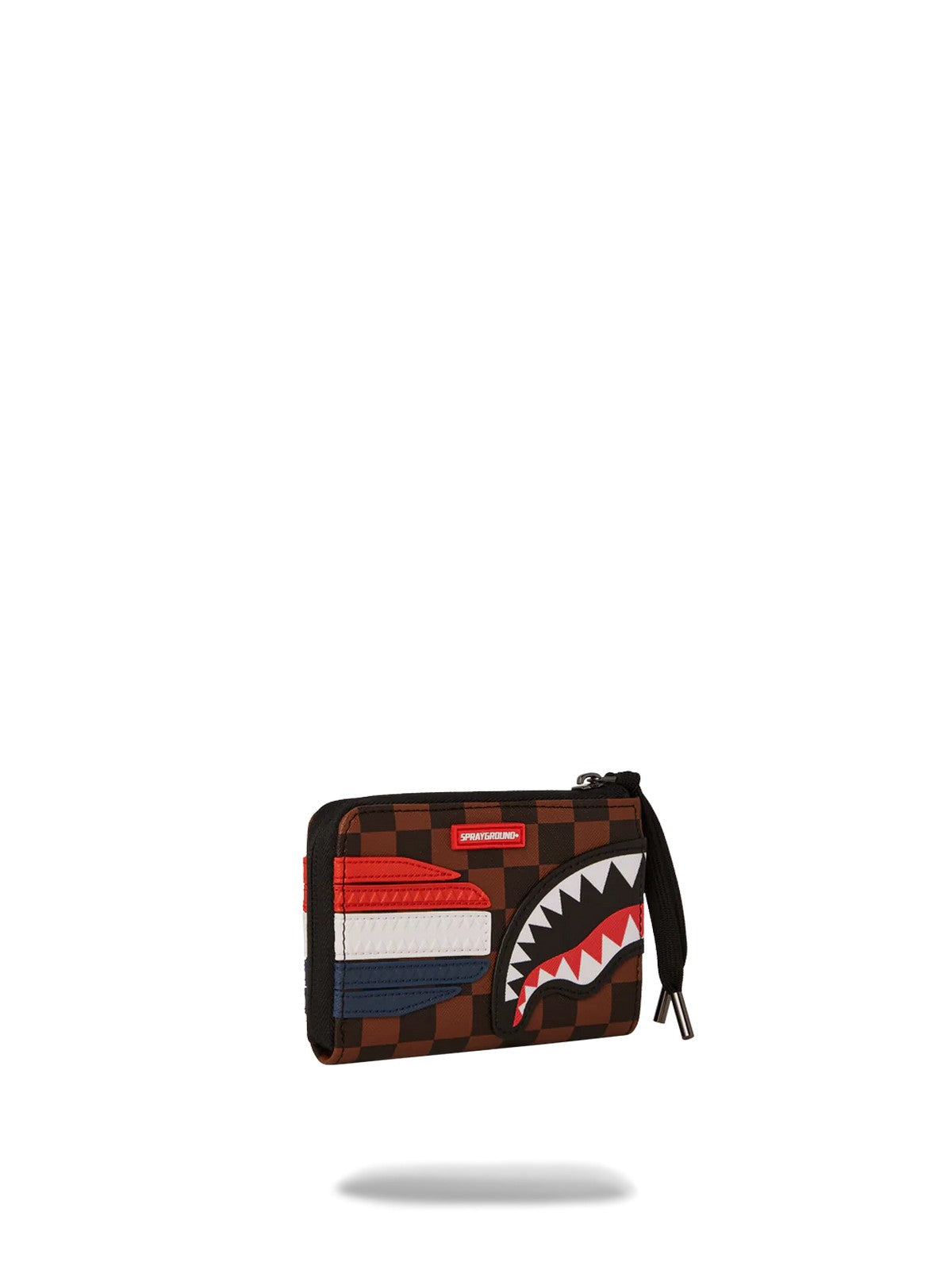 SPRAYGROUND Portafoglio Uomo MACHINE FRANCAISE WALLET 910W7495NSZ Marrone gioboutiqueweb