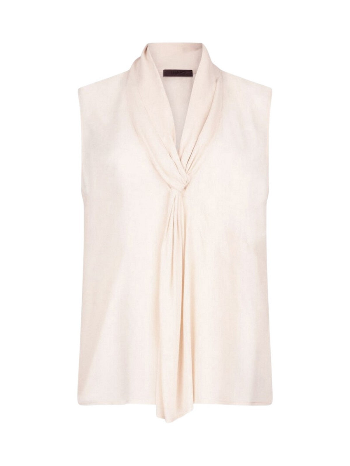 LIU JO BLACK Top Donna CA6284T2578 P9644 Vaniglia creamy gioboutiqueweb
