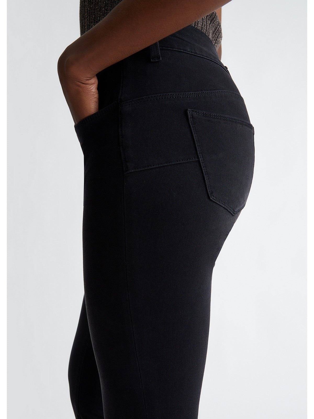 Liu Jo Blue Denim Jeans Woman UA4054D486 87390 Negro