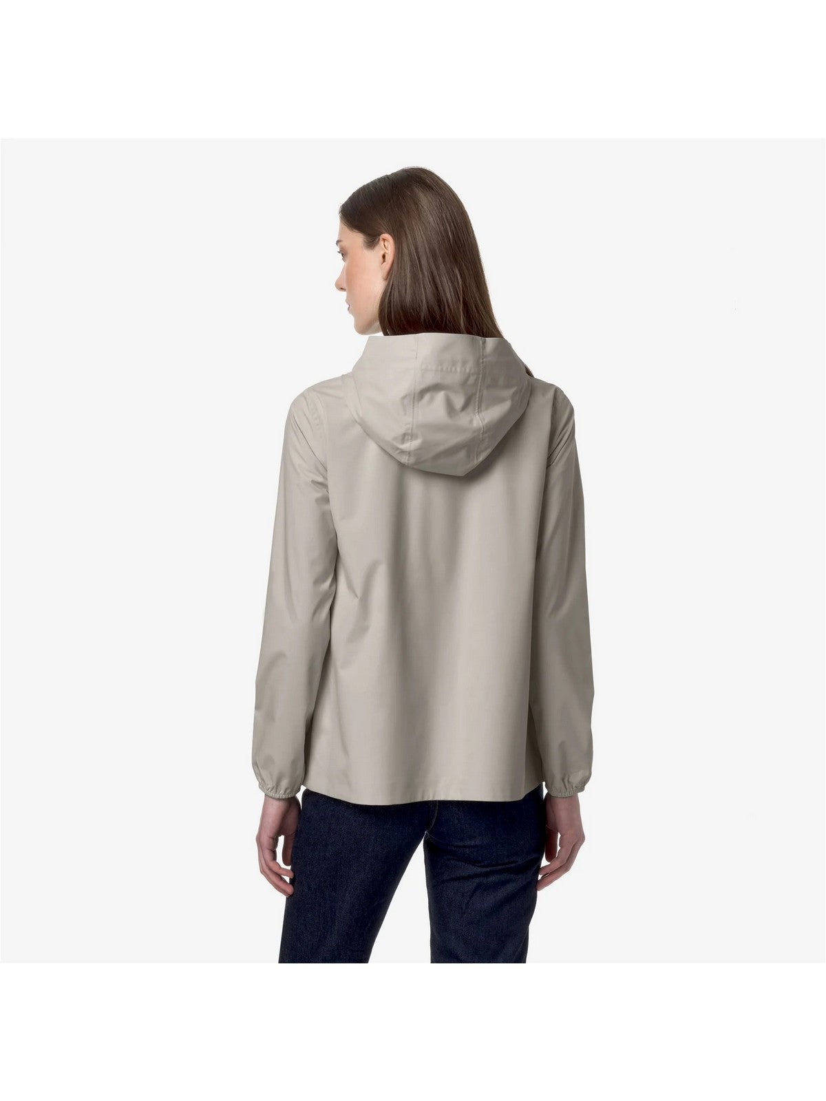 K-WAY Giubbino Donna MARGUERITE STRETCH DOT K31382W 634 BEIGE LT gioboutiqueweb