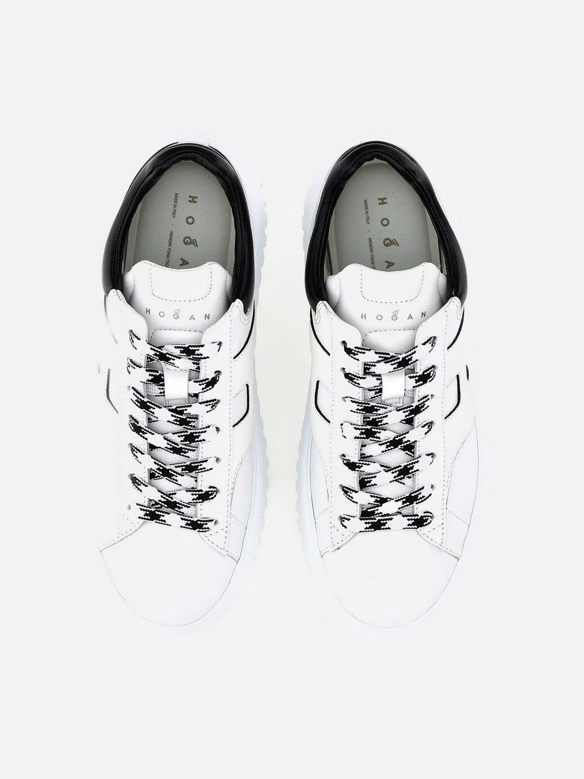 HOGAN Sneaker Donna HXW6450FE93UY80001 B001(BIANCO)+B999(NERO) gioboutiqueweb