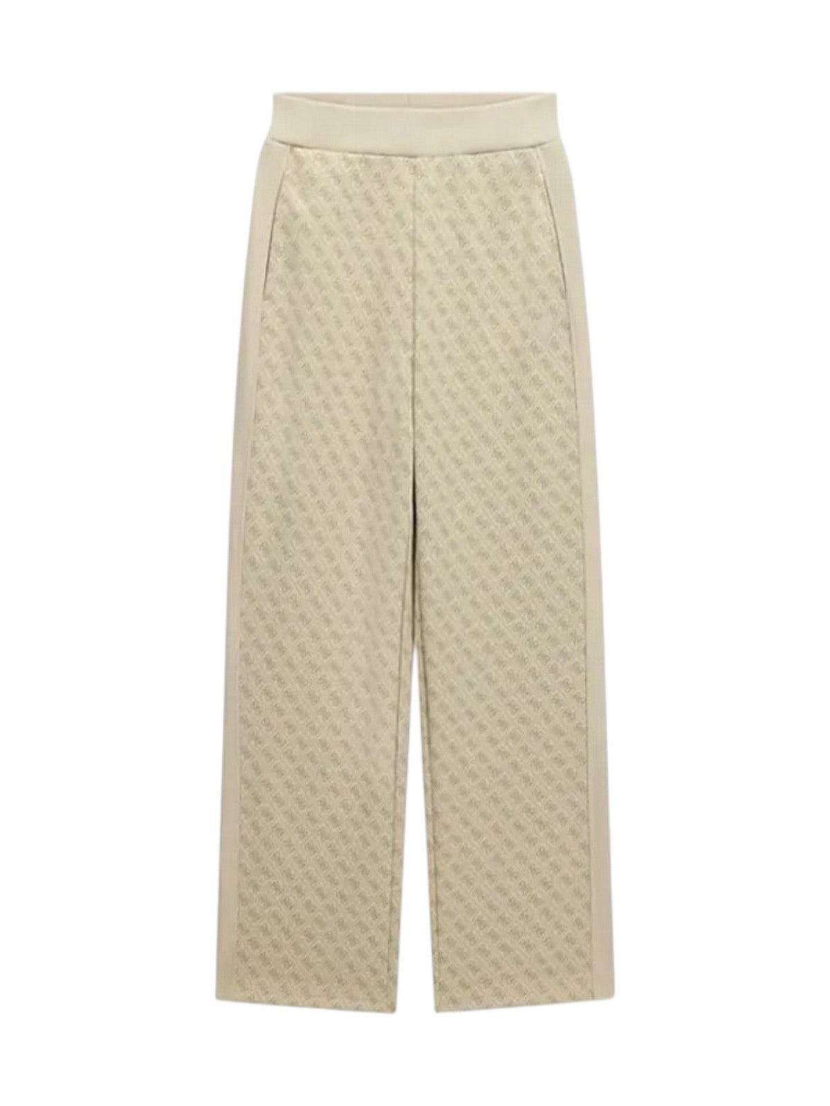 GUESS SPORT Pantalone Donna MAYA 4G WIDE LEG PANTS V6RB09 K2042 FNN0 4G JACQUARD LIGHT MI gioboutiqueweb