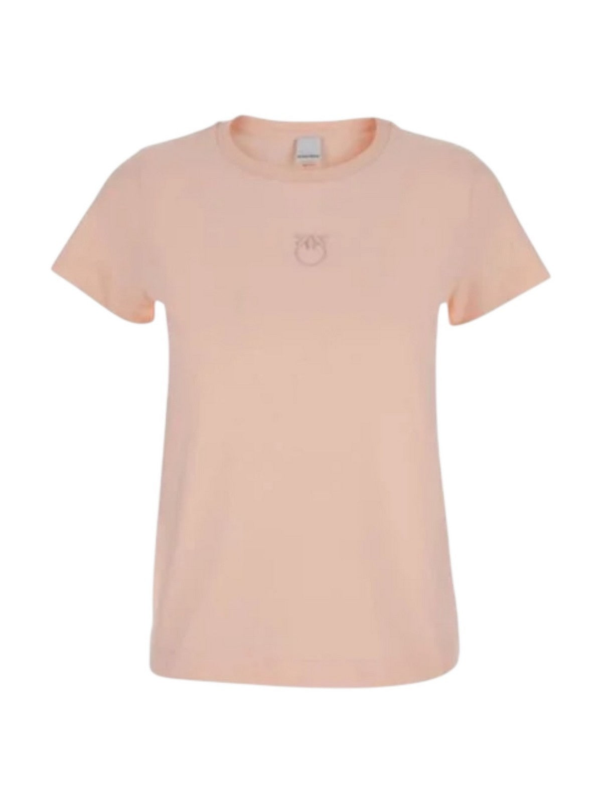 PINKO T-shirt Donna BUSSOLOTTO T-SHIRT JERSEY LOGO 100355-A2HN N38 Rosa gioboutiqueweb