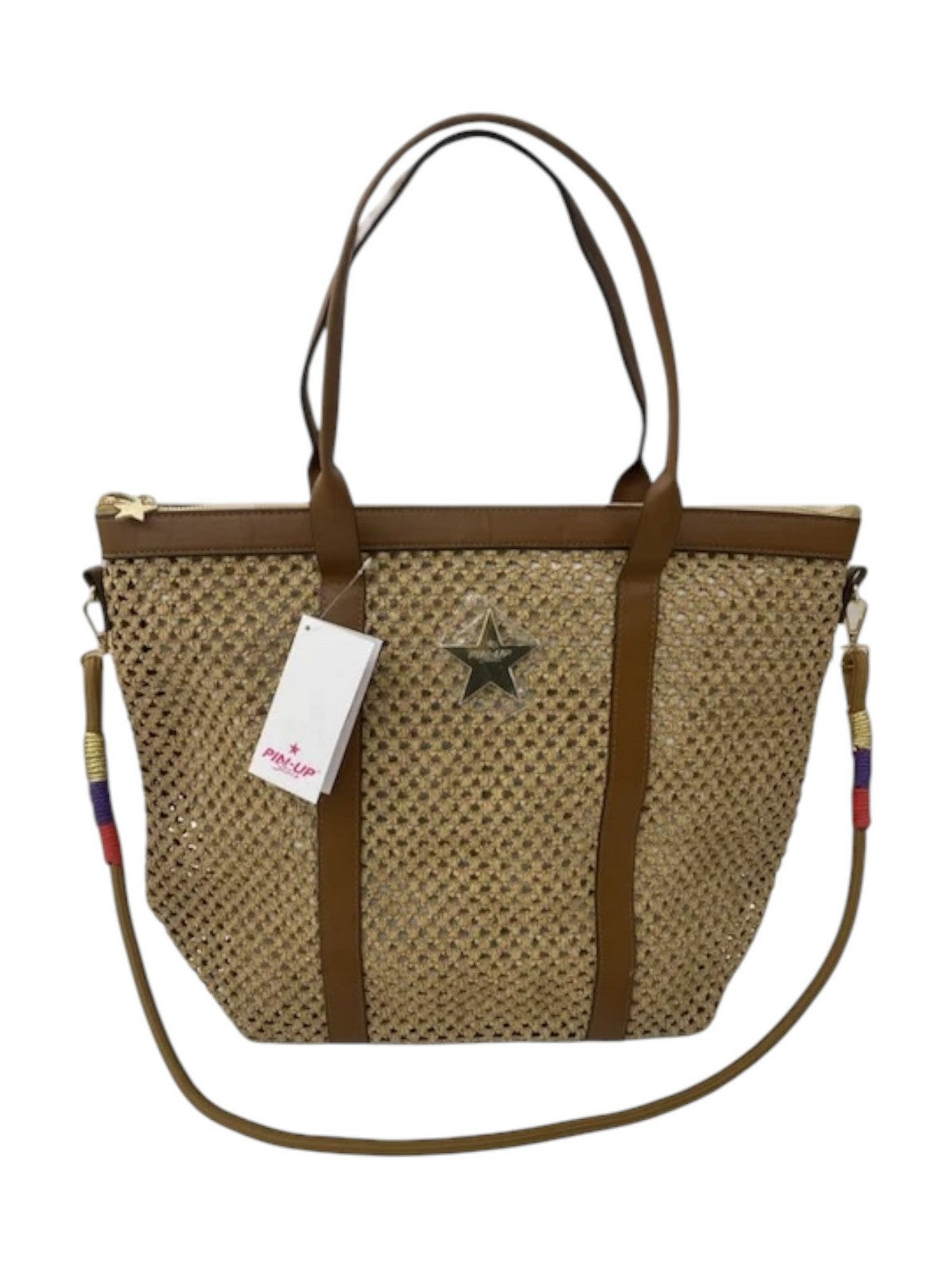 PIN-UP STARS Borsa Donna PG504XB 002 NATURALE