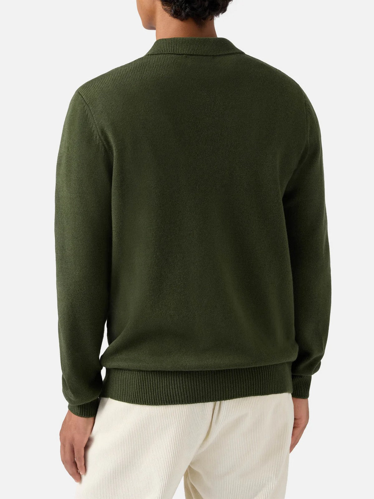 MC2 SAINT BARTH Polo Uomo COVENT MERINOCASH 00011I 52 MILITARY