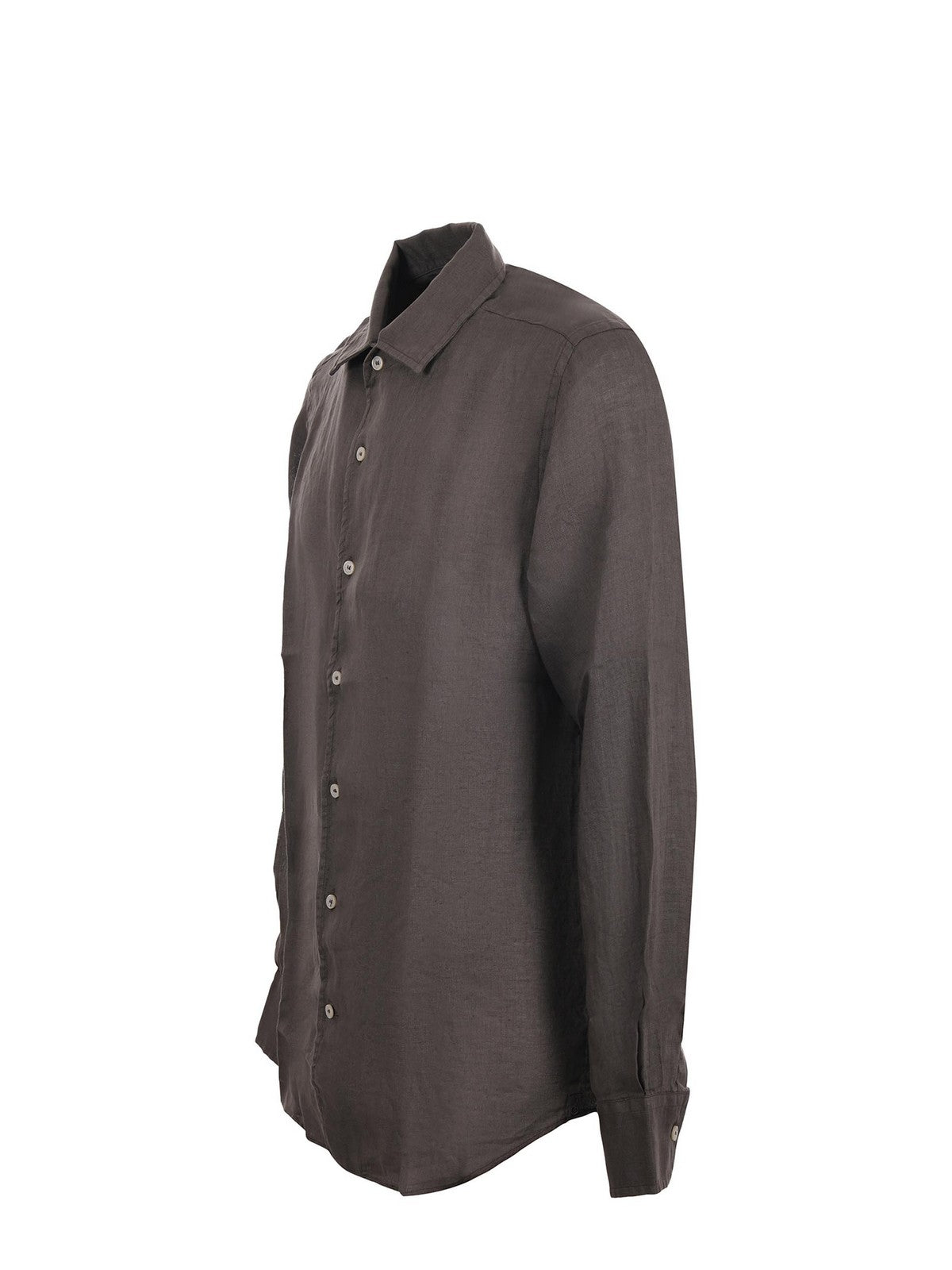 MC2 SAINT BARTH Camicia Uomo RAPHAEL 00450L LINEN 52L KOMBU GREEN