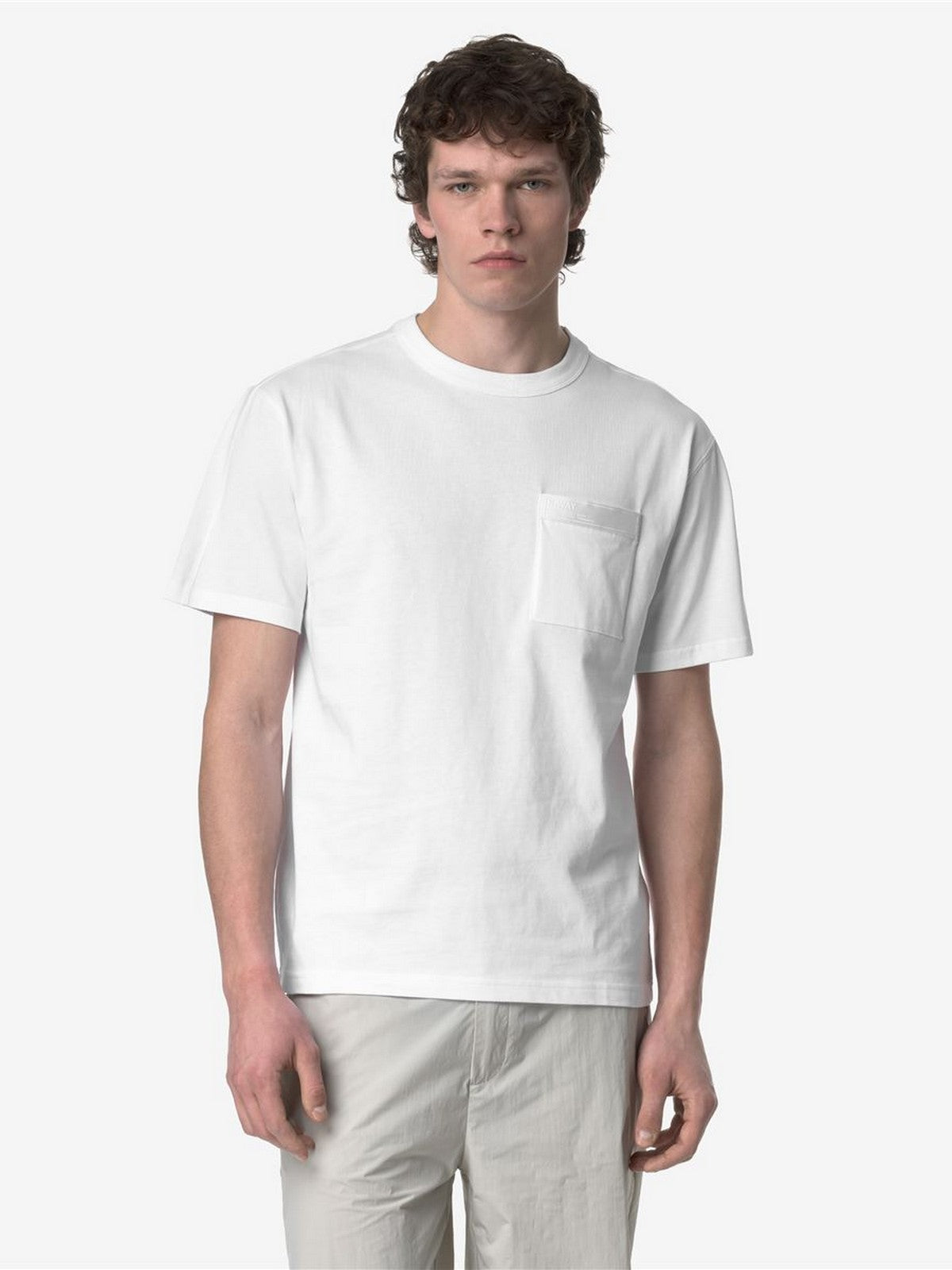 T-shirt K-Way Fantome Pocket K2135HW 001 White
