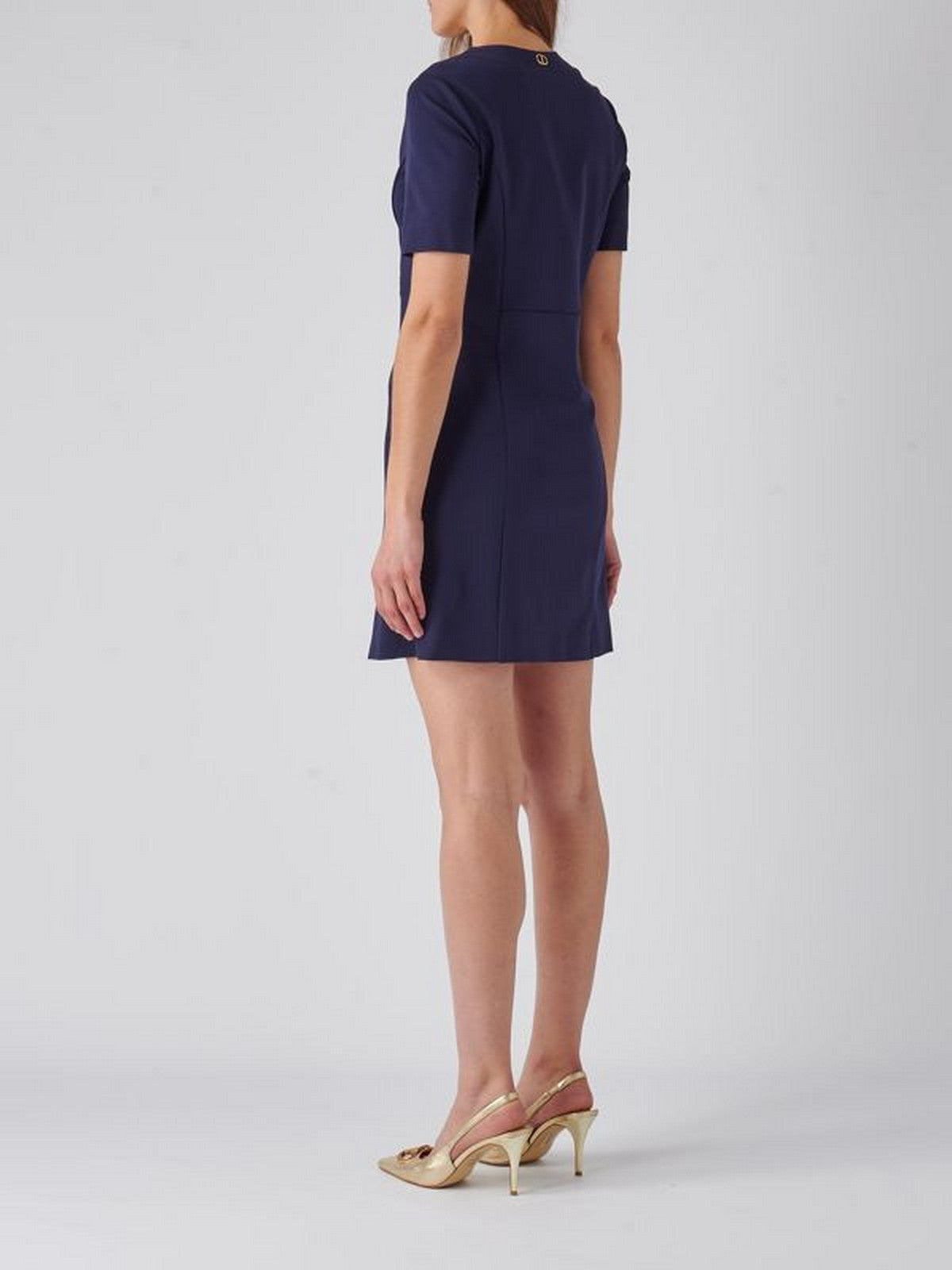 Twinset women's dress 241tp2275 00305 blue