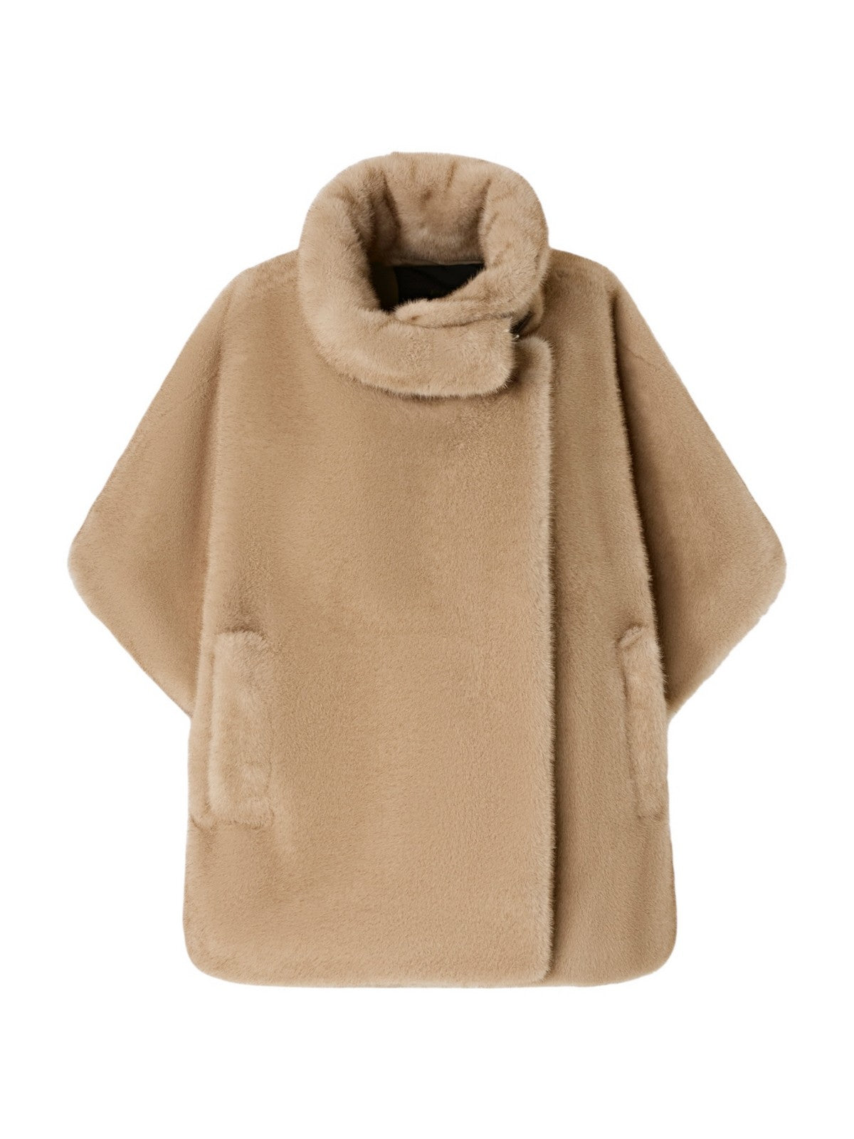 PINKO Pelliccia Donna COMODINO CAPPA 103837-A2PI C60 BEIGE-CHIARO DI LUNA