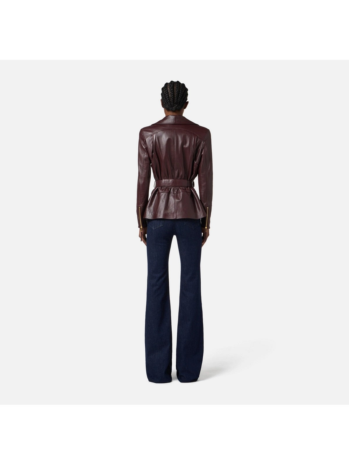 ELISABETTA FRANCHI Giubbino Donna GD50Z56E2 EA4 MERLOT gioboutiqueweb