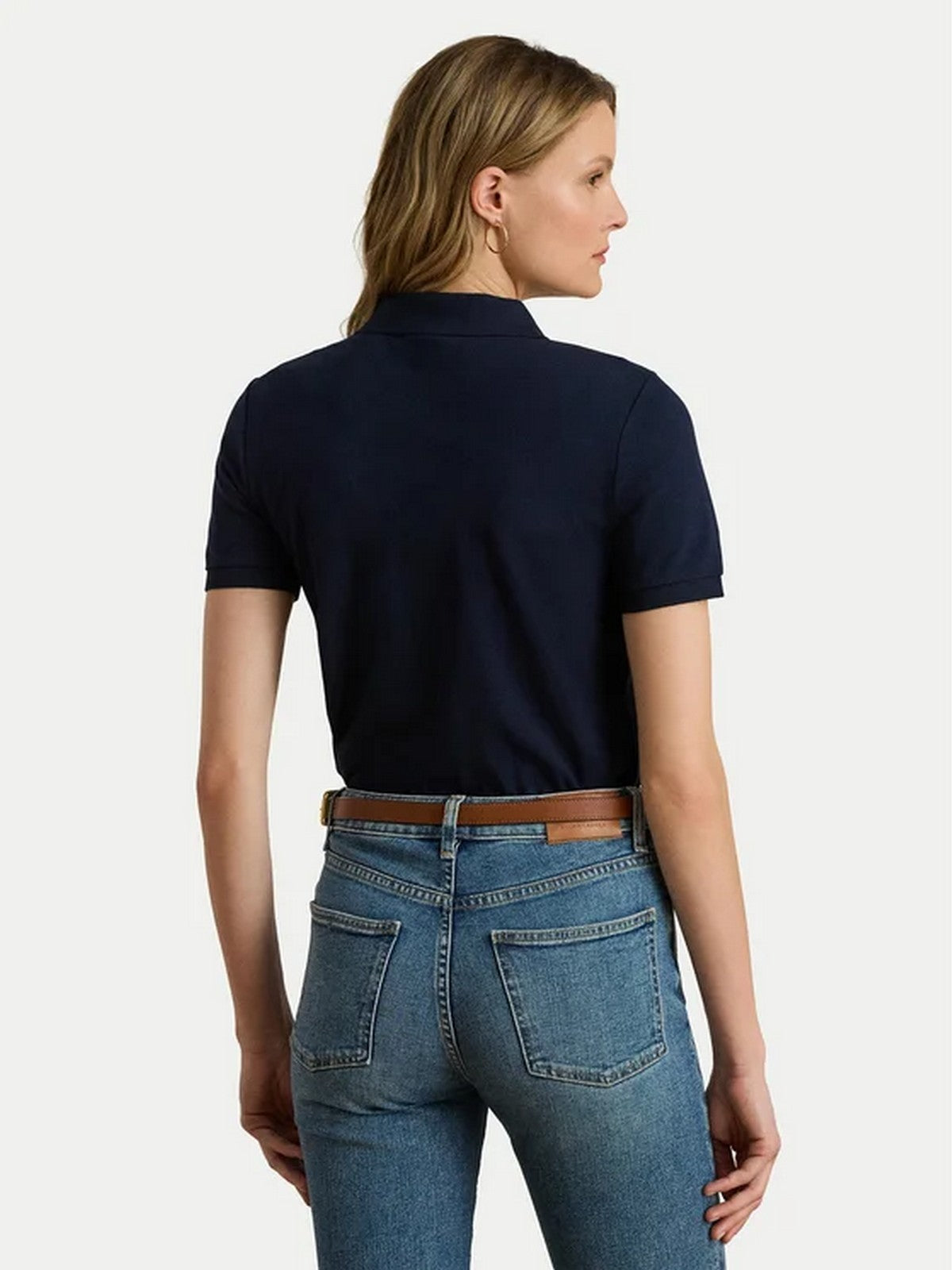 LAUREN RALPH LAUREN Polo Donna KIEWICK-KNIT 200679219 028 LAUREN NAVY gioboutiqueweb
