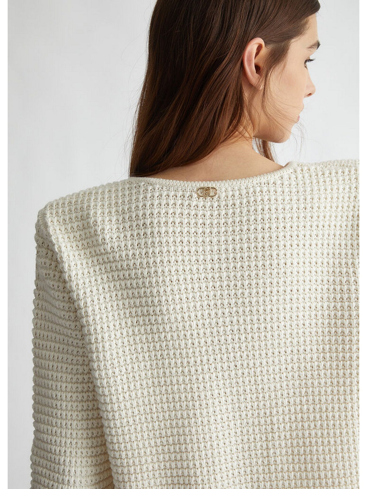 LIU JO WHITE Cardigan Donna WF4443MS016 10701 Bianco gioboutiqueweb