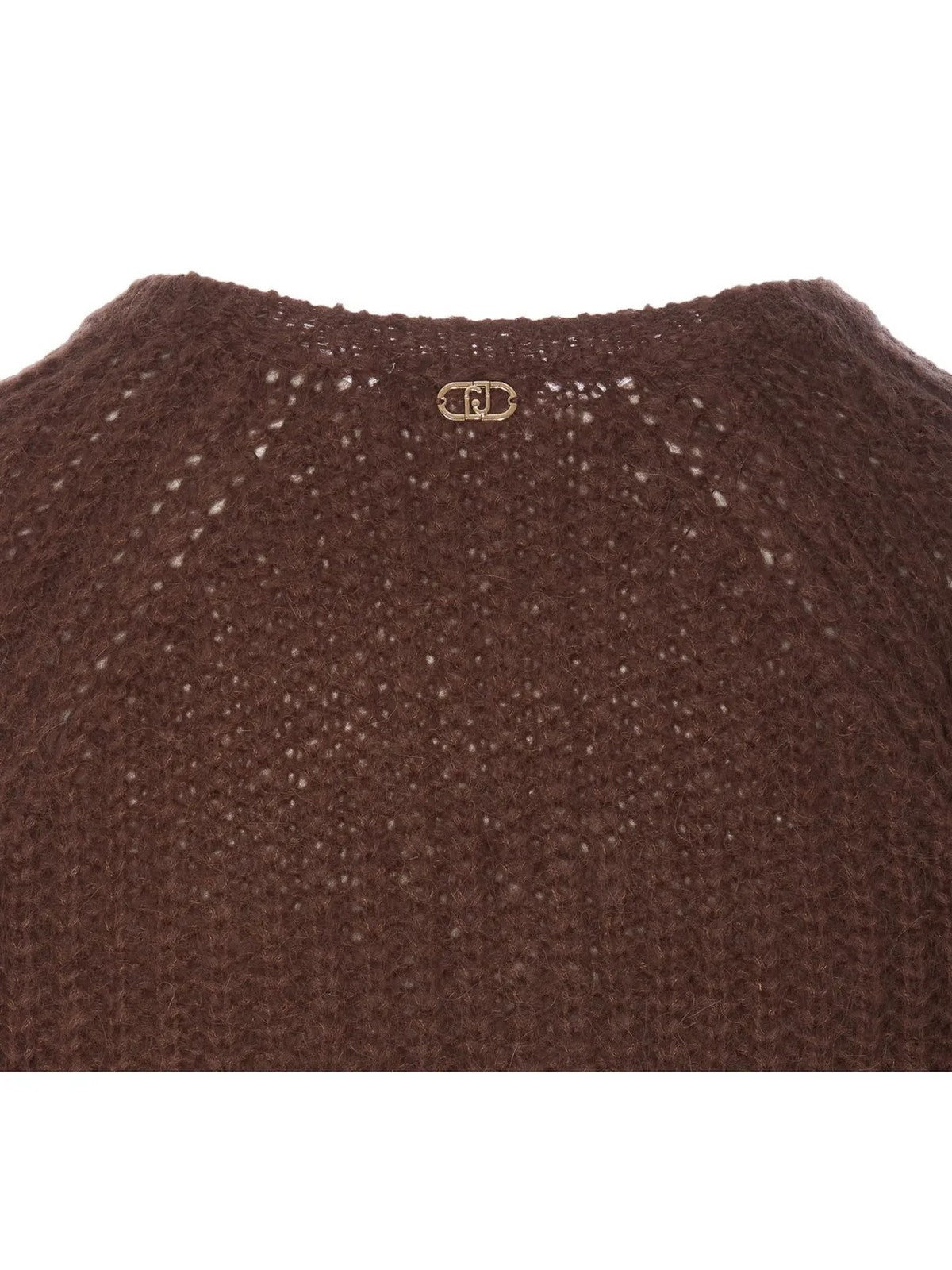 LIU JO WHITE Maglione Donna WF4527MAG71 91218 Marrone gioboutiqueweb
