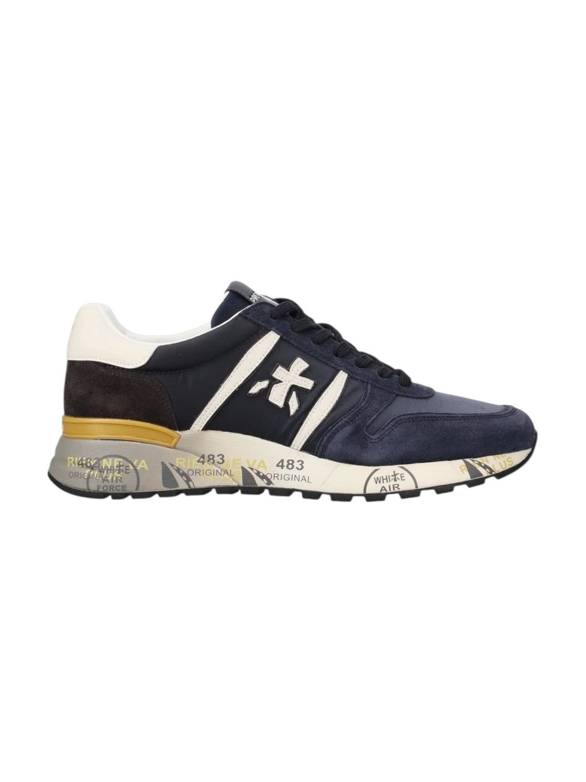PREMIATA Sneaker Uomo LANDER VAR 7702 DARK BLUE