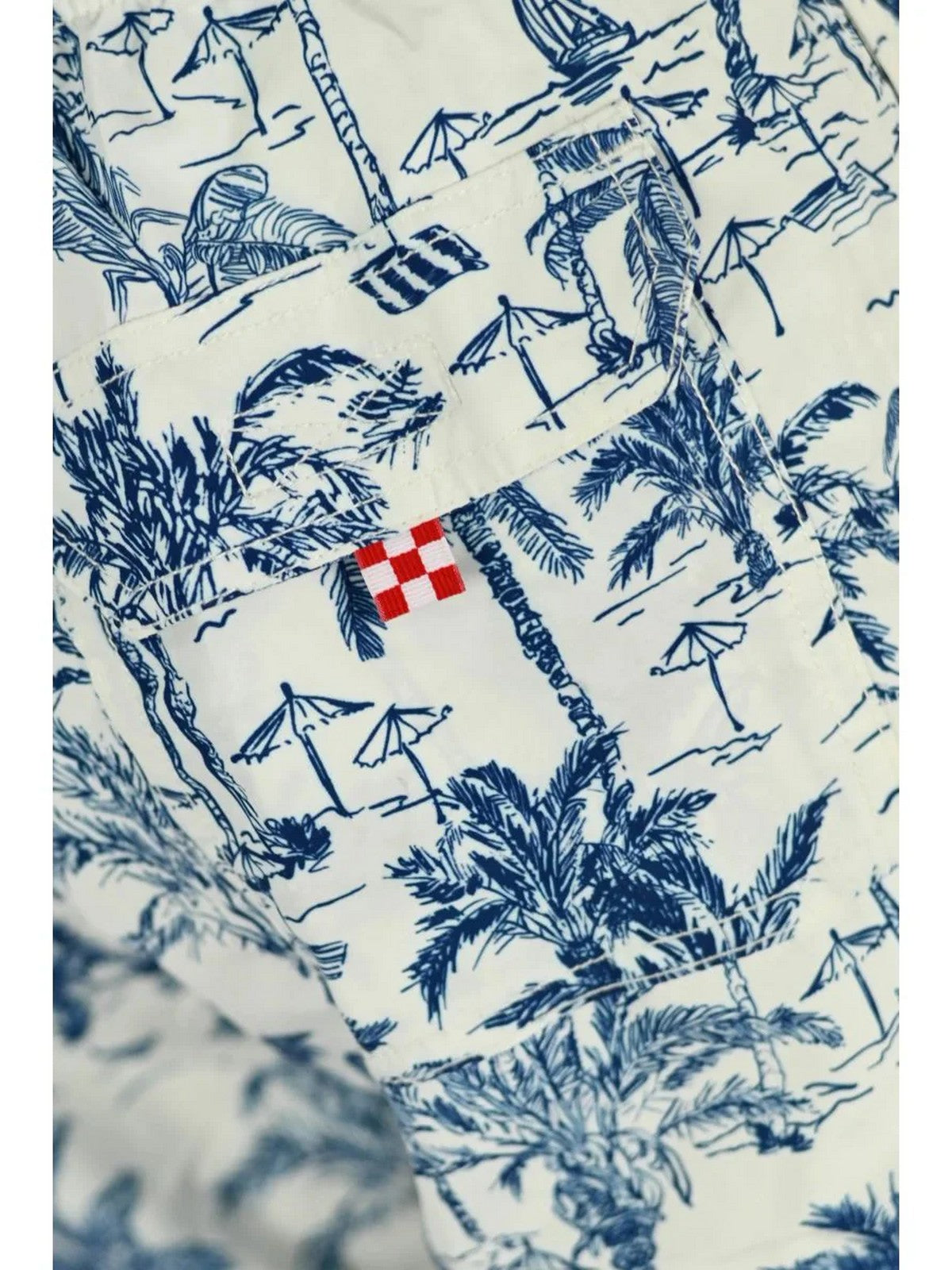 MC2 SAINT BARTH Costume da bagno Uomo GUSTAVIA 02774H Bianco gioboutiqueweb