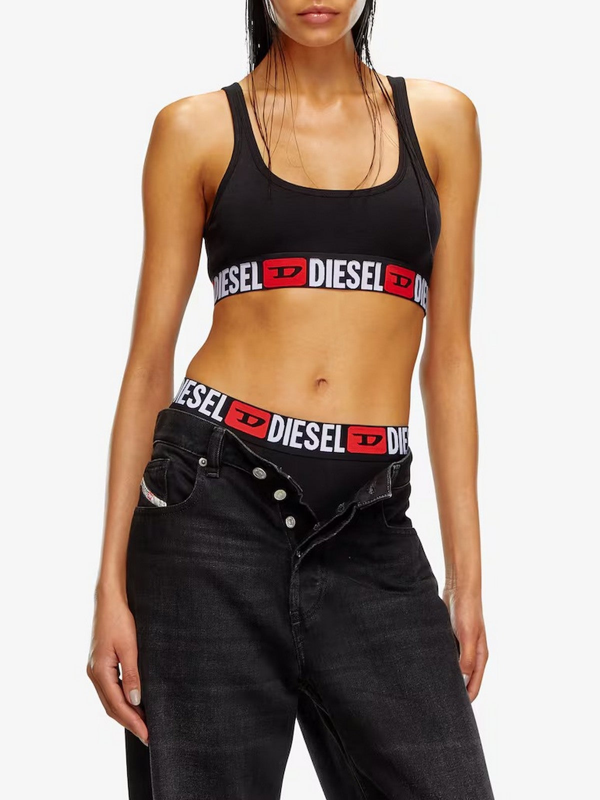 DIESEL Haut Femme UFSB-ORIBA BRA A13122 0NJAP 9XX 004 - PROFOND/NOIR
