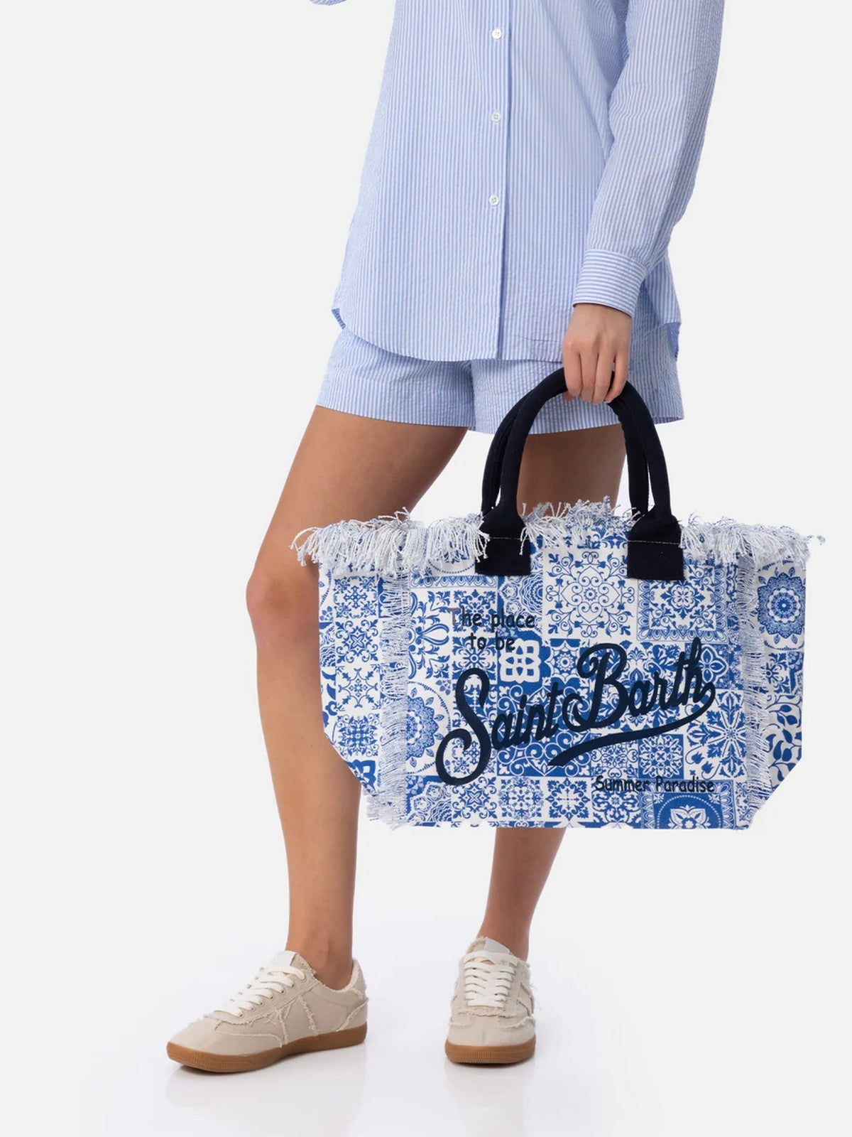 MC2 SAINT BARTH Borsa Donna VANITY 00846F Blu gioboutiqueweb
