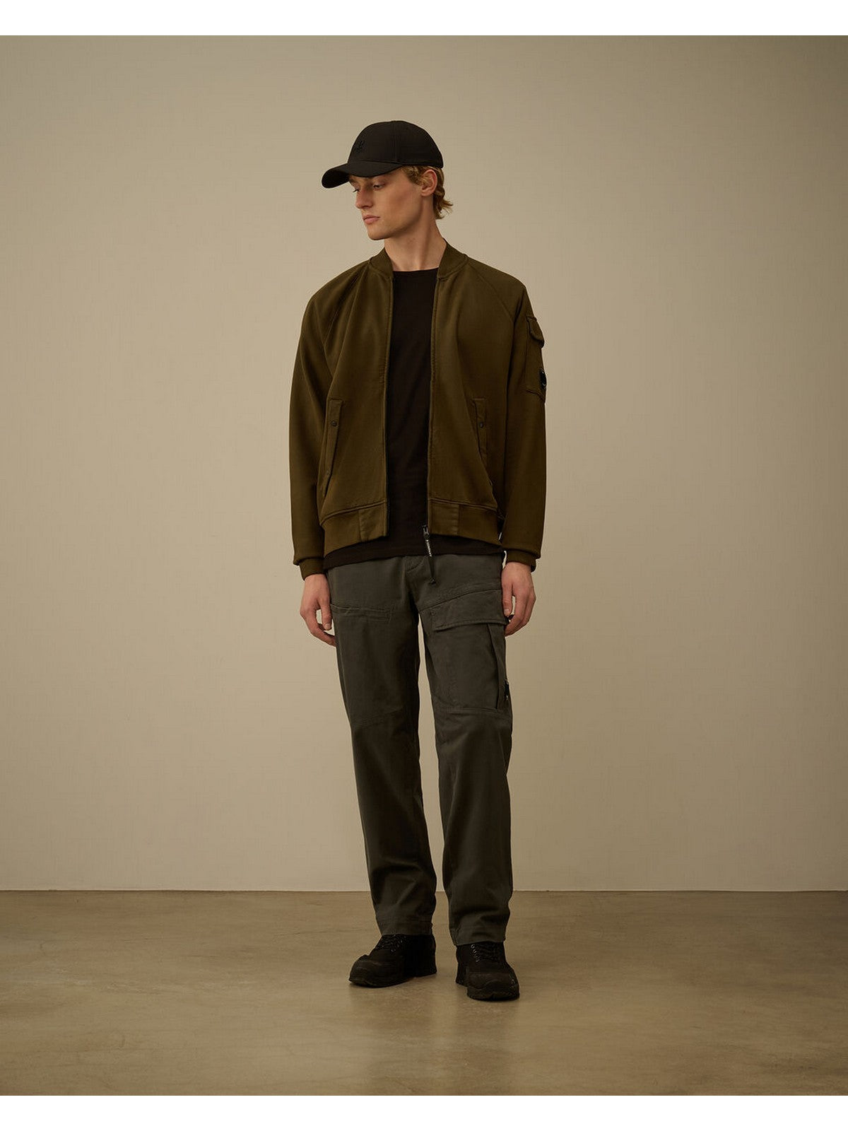 C.P. COMPANY Felpa Uomo 19CMSS205A006372G 683 683 - IVY GREEN