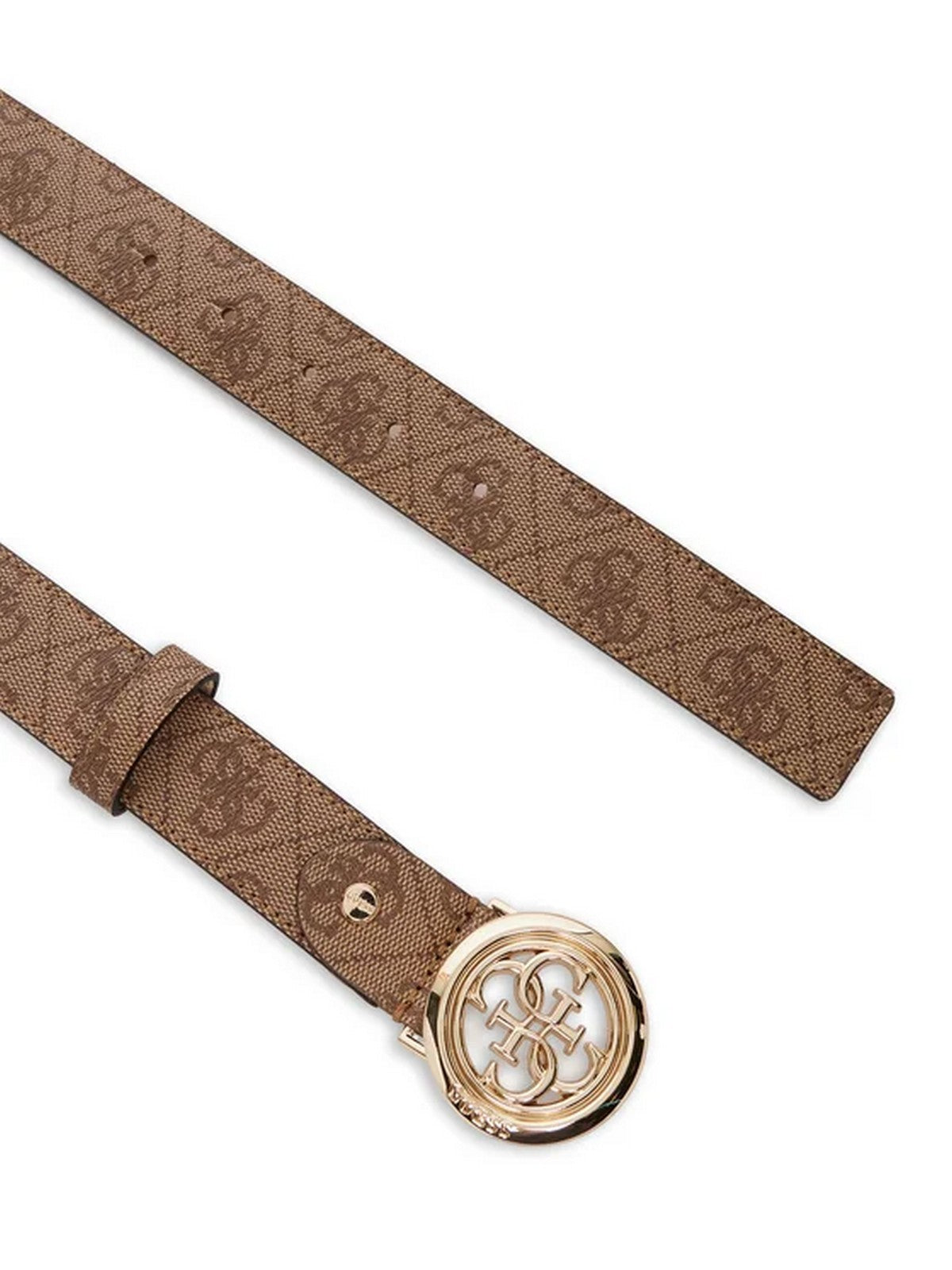 GUESS Cintura Donna JANIE LOGO ADJ AND NT REV H30 BW9357 P6230 LTL LATTE LOGO gioboutiqueweb