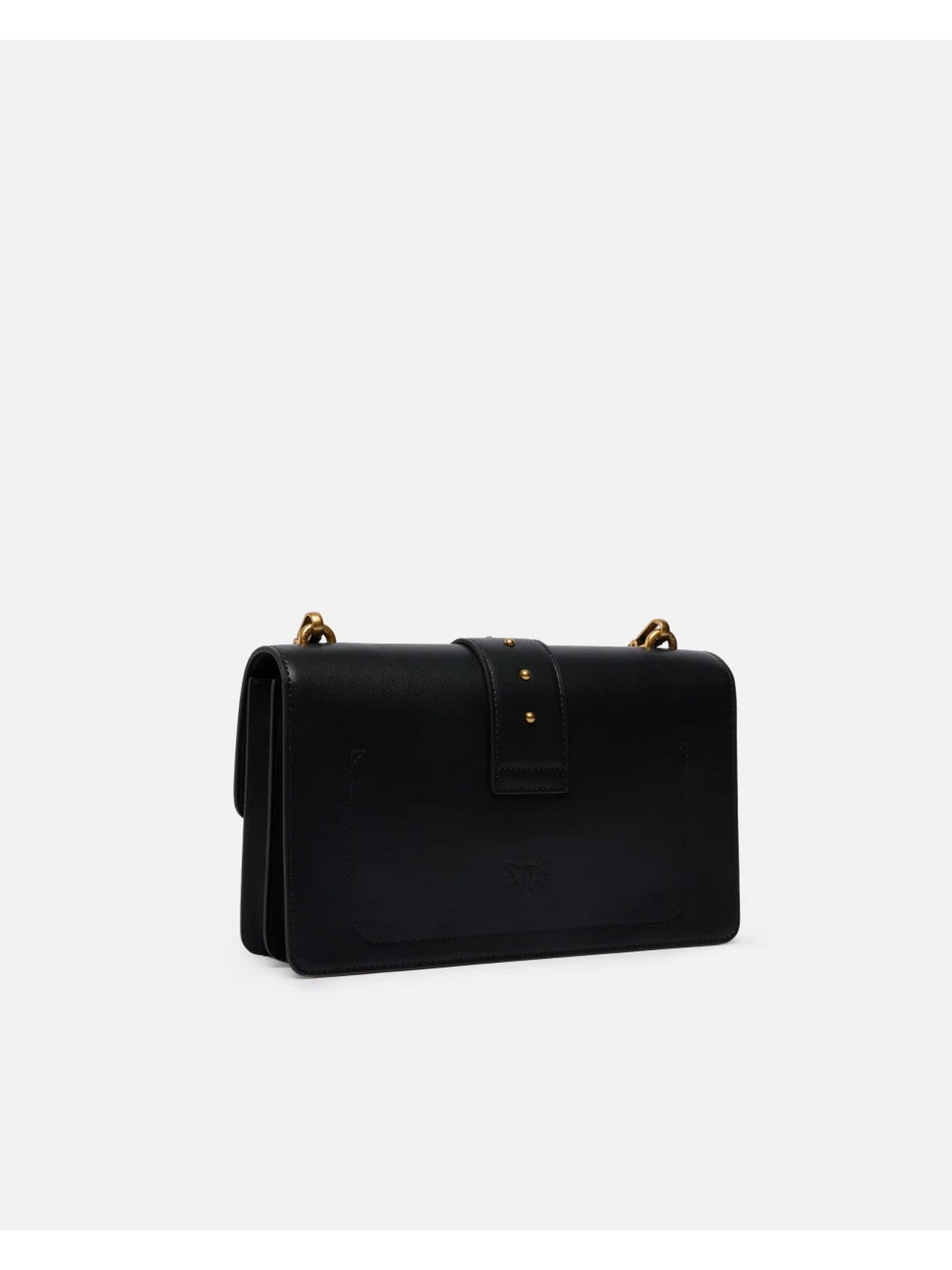 PINKO Borsa Donna LOVE ONE CLASSIC ST. CL 105857-A0F1 Z99Q NERO-ANTIQUE GOLD gioboutiqueweb