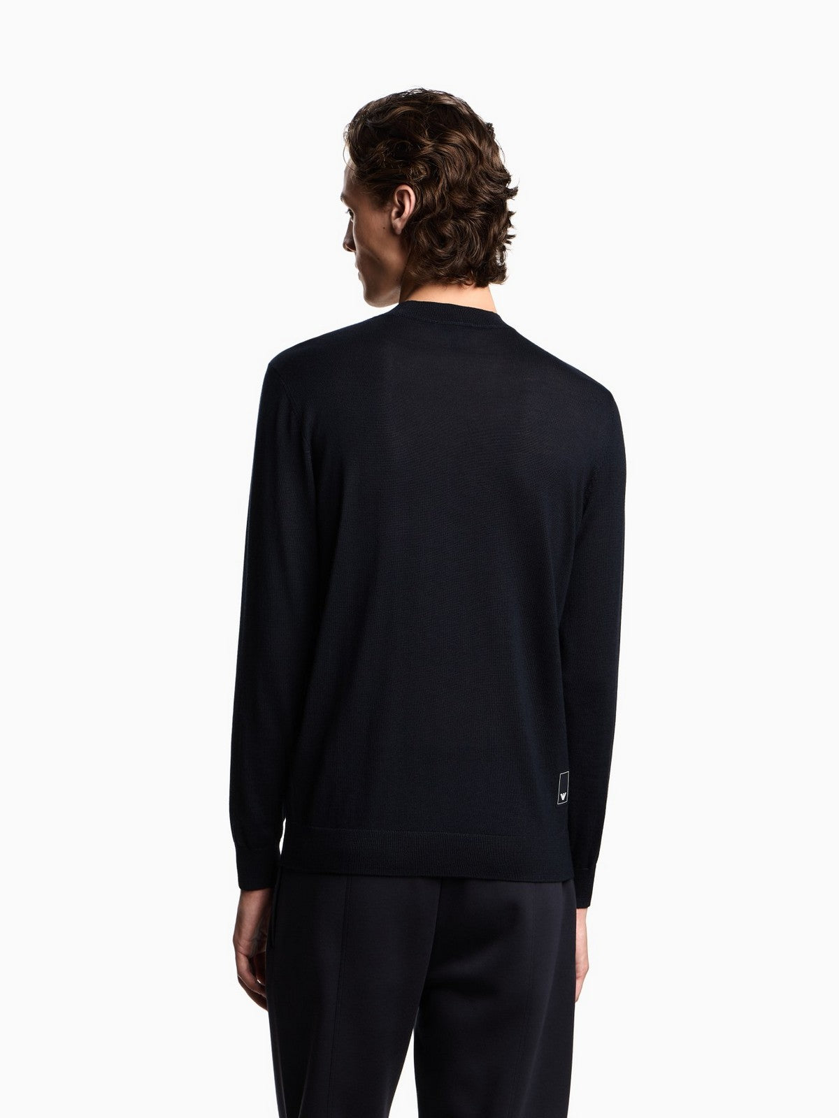 EMPORIO ARMANI Maglione Uomo EM001957 AF14114 UB118 ICONICO 0920 BLU NAVY EA