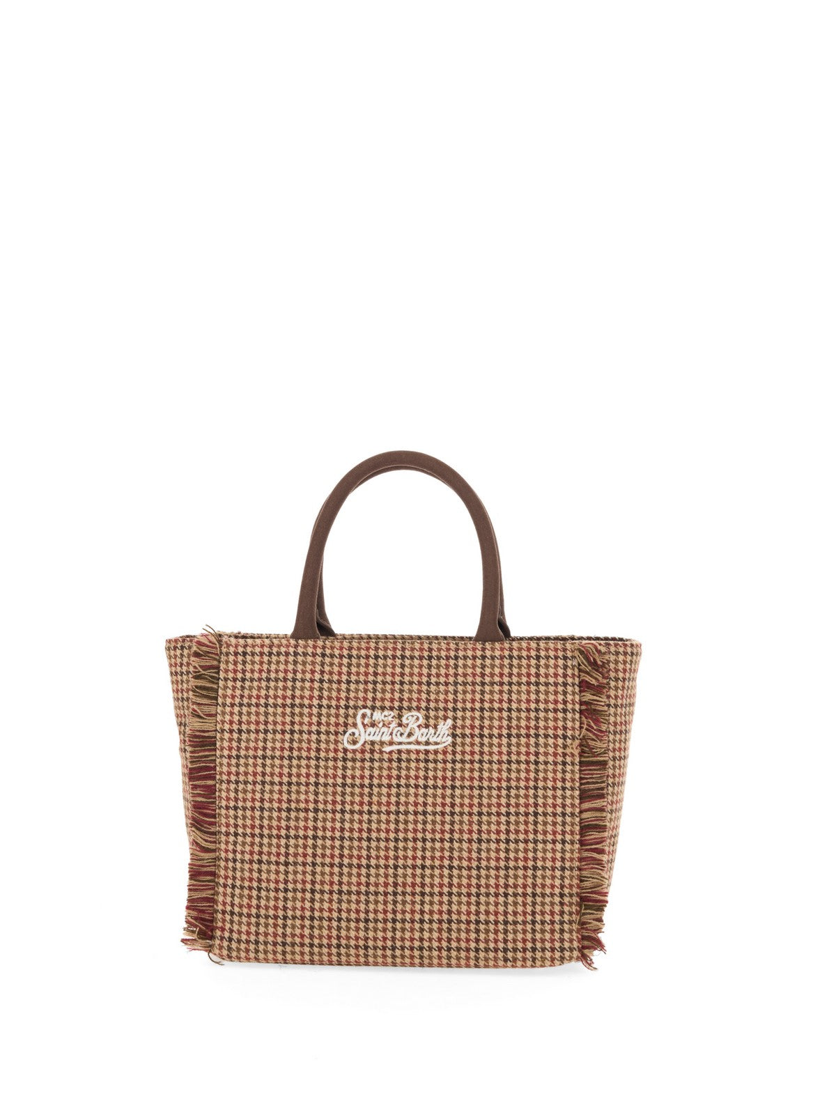 MC2 SAINT BARTH Borsa Donna COLETTE WOOL 00282I PIED DE POULE SOFT 45 EMB