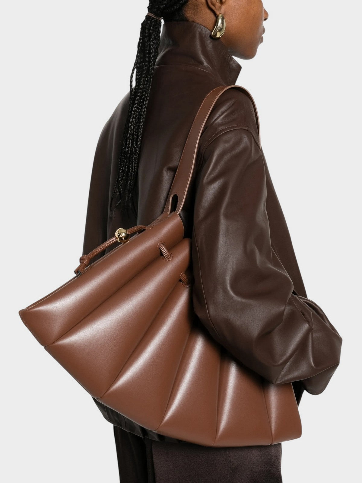 THEMOIRè Borsa Donna CALIPSO VEGAN FABRIC 261WTMC00OOVF FRIAR BROWN FRIAR BROWN gioboutiqueweb