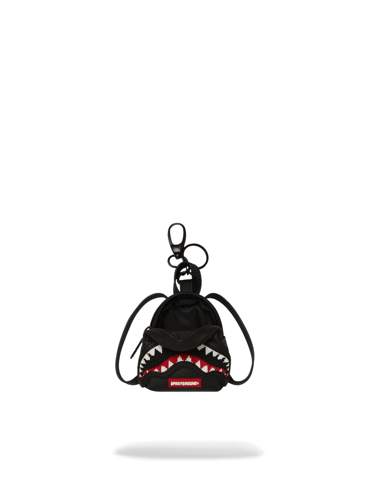 SPRAYGROUND Adult Unisex keychain Fly Knit Mouth Keychain 910k8031nsz Black