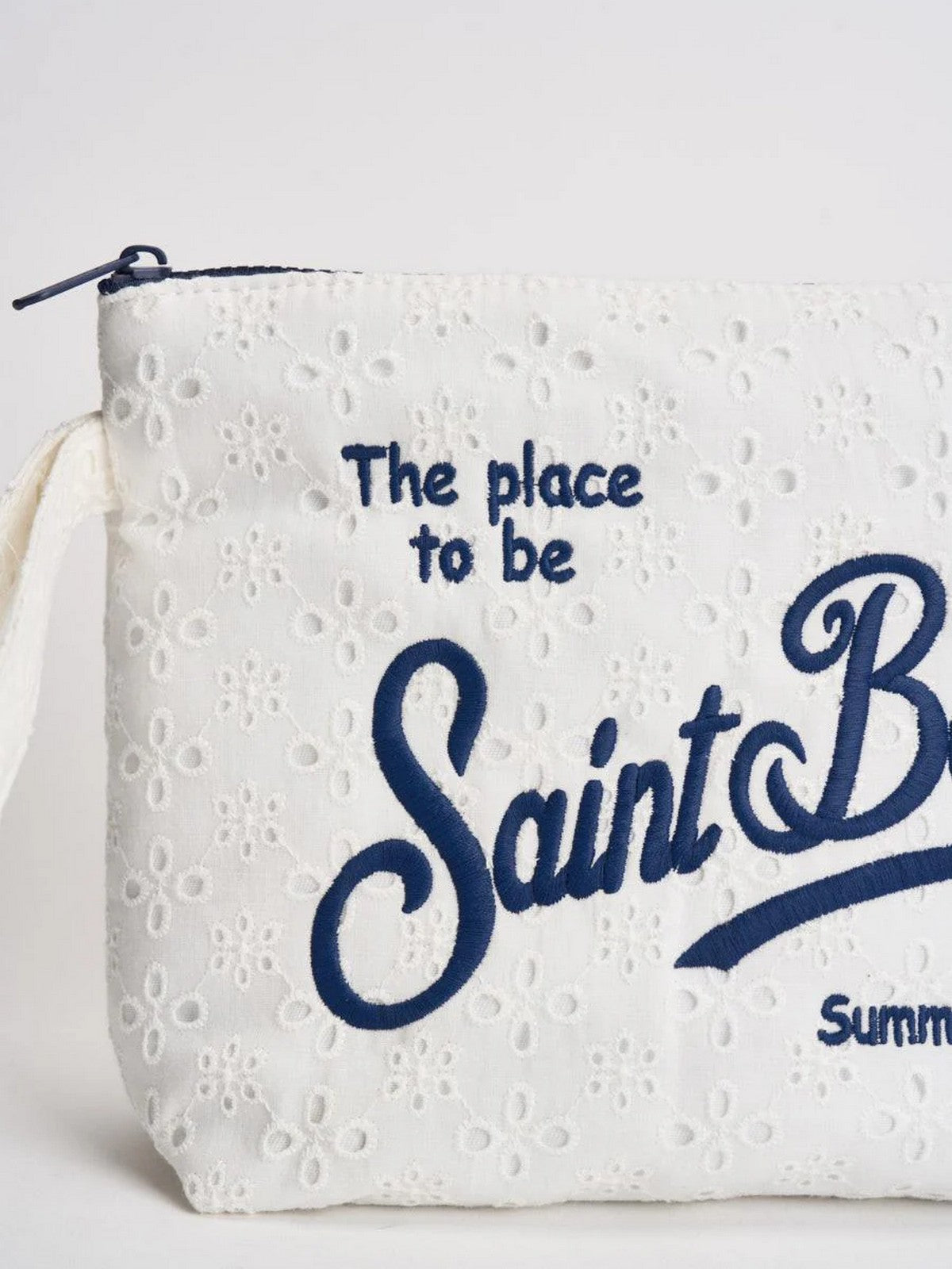 MC2 SAINT BARTH Pochette Donna ALINE SANGALLO L 00238L COTTON MINI FLOWERS EMBRY 01 EMB gioboutiqueweb