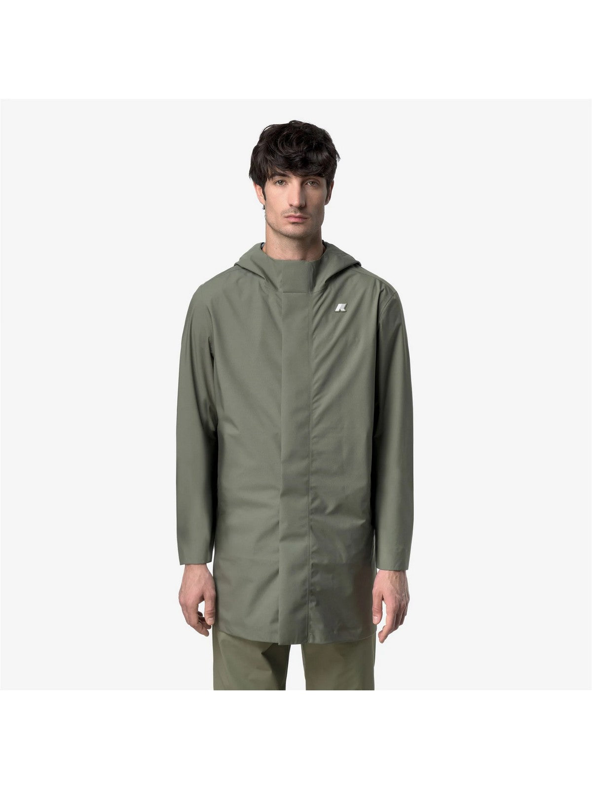 K-WAY Giubbino Uomo TOMMY STRETCH 2L K1161WW V15 Green Lichen