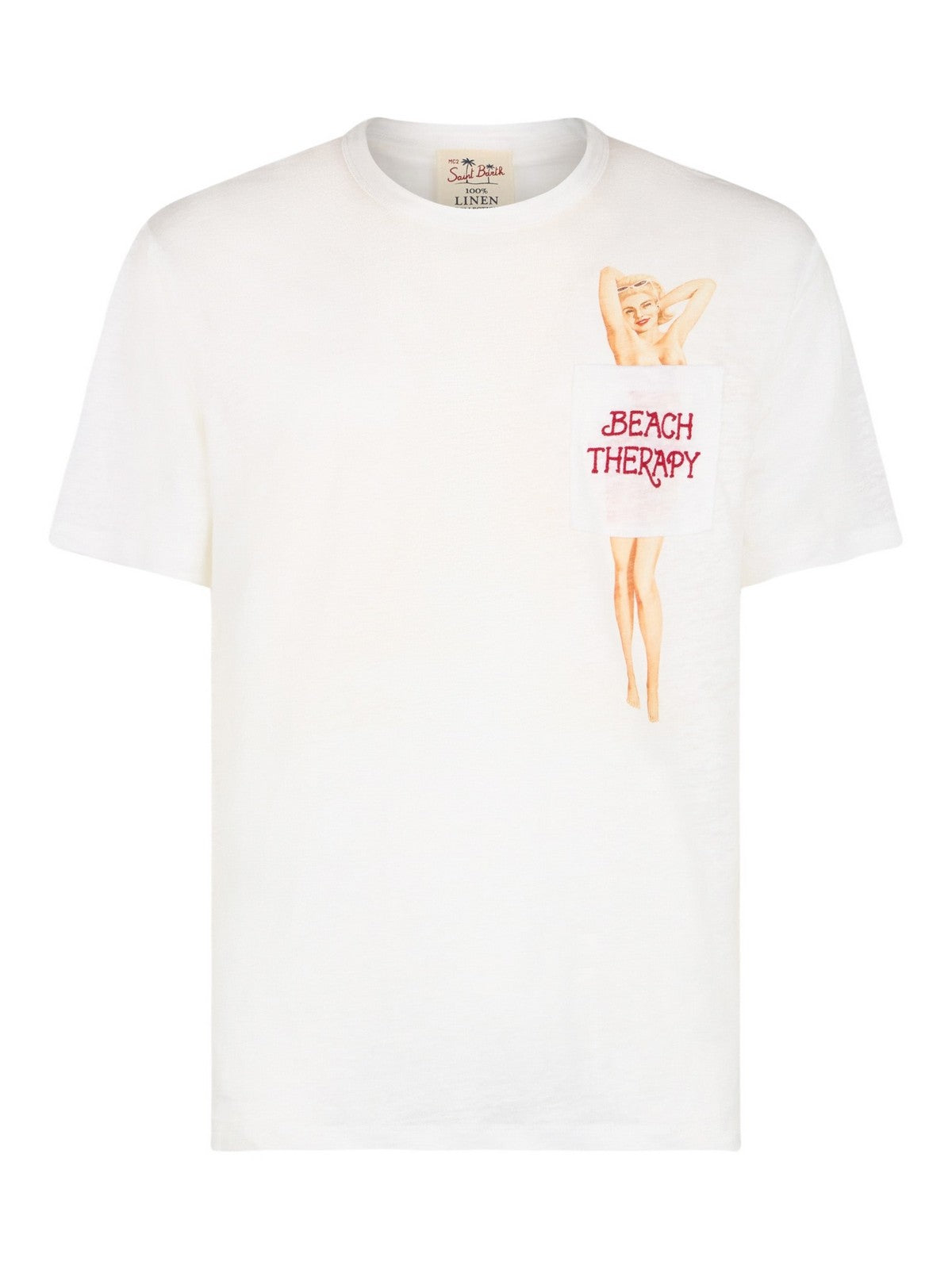 MC2 SAINT BARTH T-Shirt e Polo Uomo ECSTASEA 04284F Bianco gioboutiqueweb