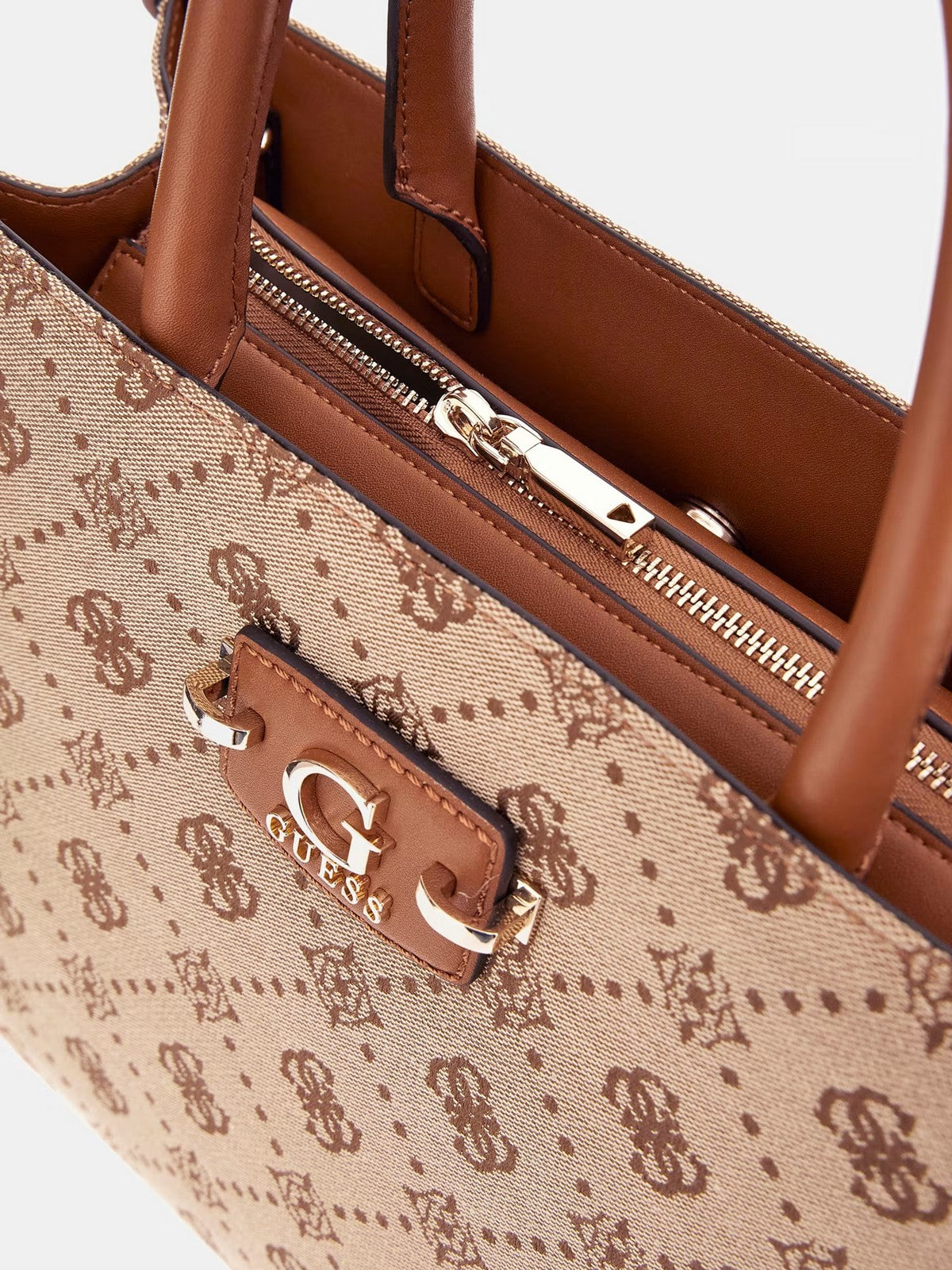 GUESS Borsa Donna NEDA 2 COMP TOTE HWJP96 54220 LTL LATTE LOGO gioboutiqueweb