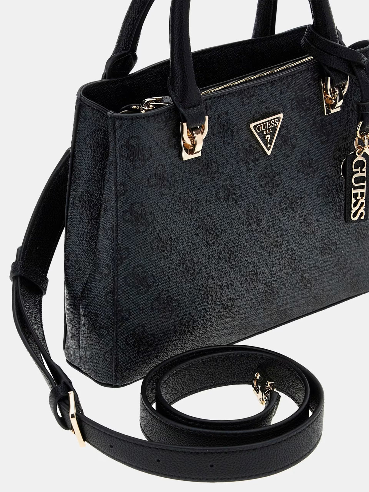 GUESS Borsa Donna NOELLE II SML MULTI COMP STCHL HWBG96 72050 CLO COAL LOGO