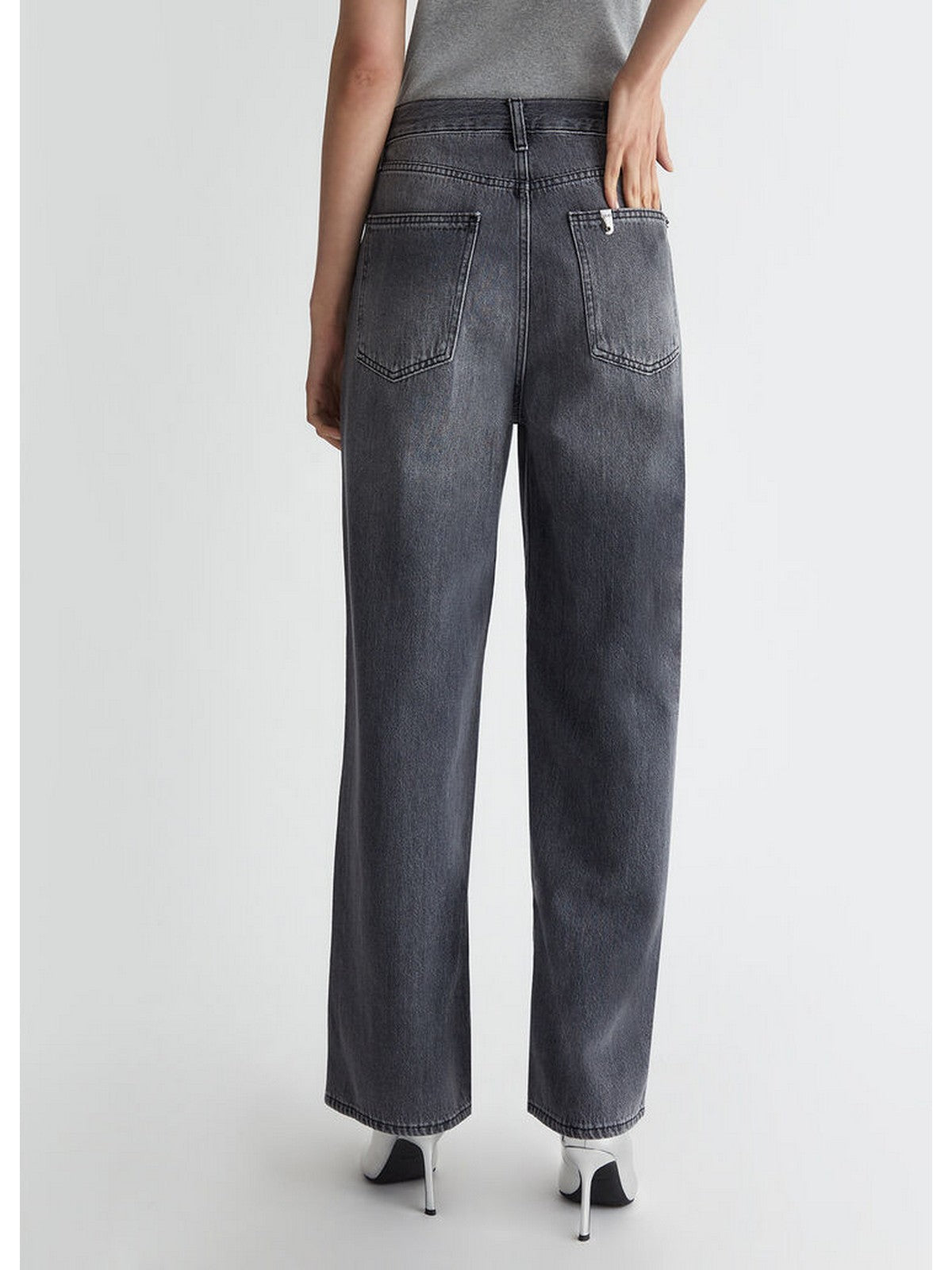 LIU JO BLUE DENIM Jeans Donna UF4129DS048 87309 Grigio gioboutiqueweb