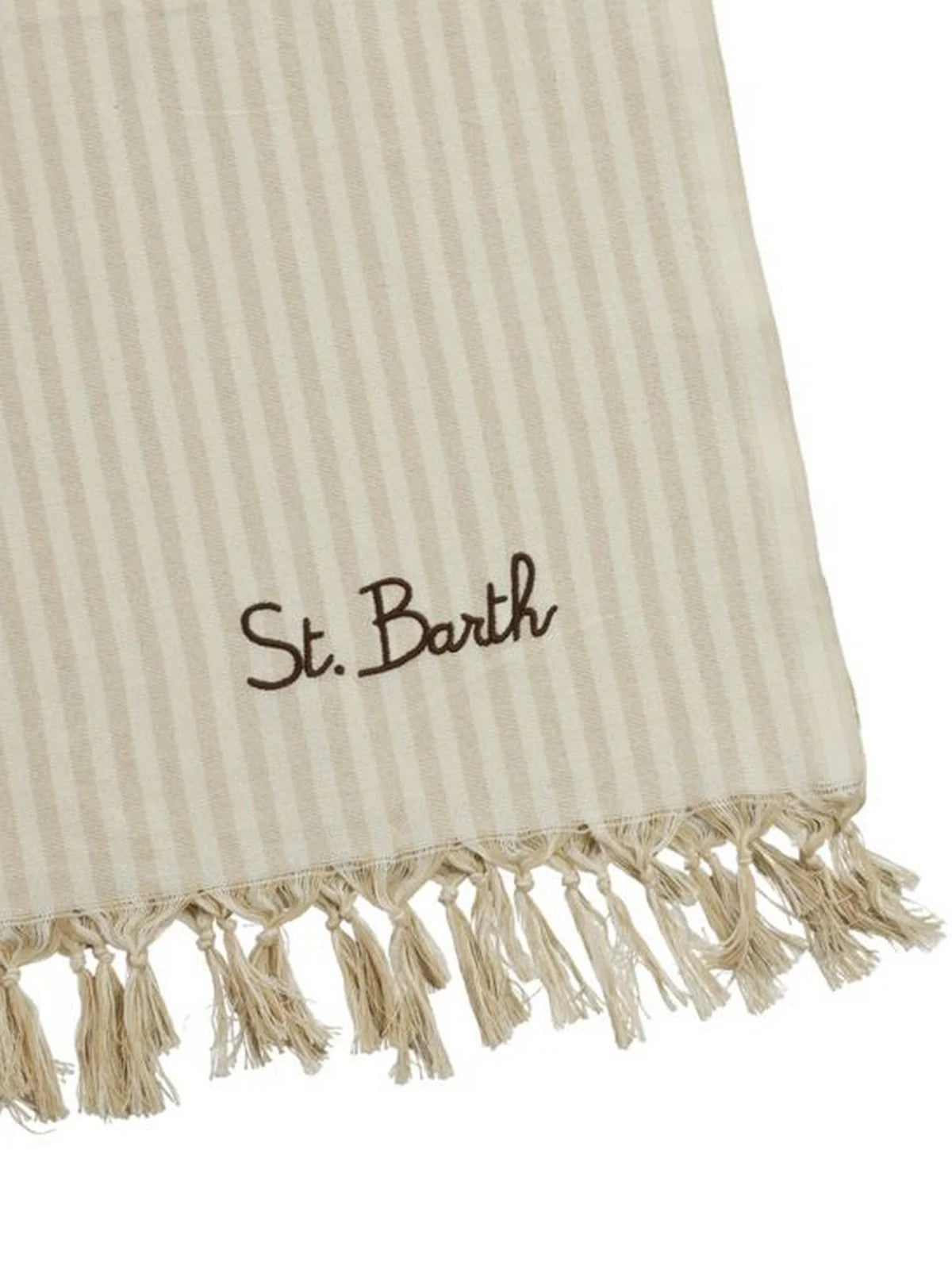 MC2 SAINT BARTH Telo mare Unisex adulto FOUTAS LIGHT N 00658L STRIPES S V 11 EMB gioboutiqueweb