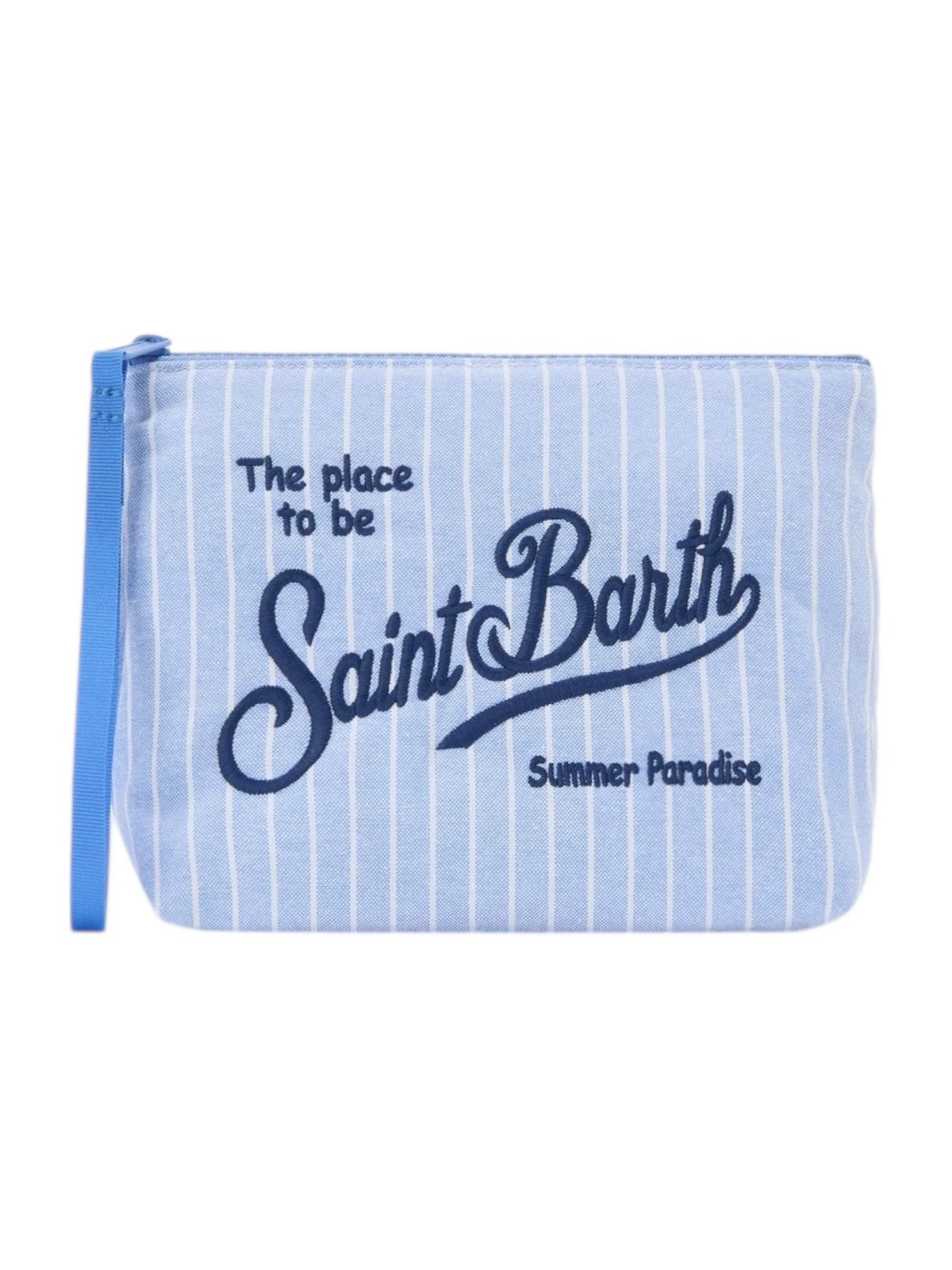 MC2 SAINT BARTH Pochette Unisex adulto ALINE COTTON 00563L BIG STRIPES 31 EMB
