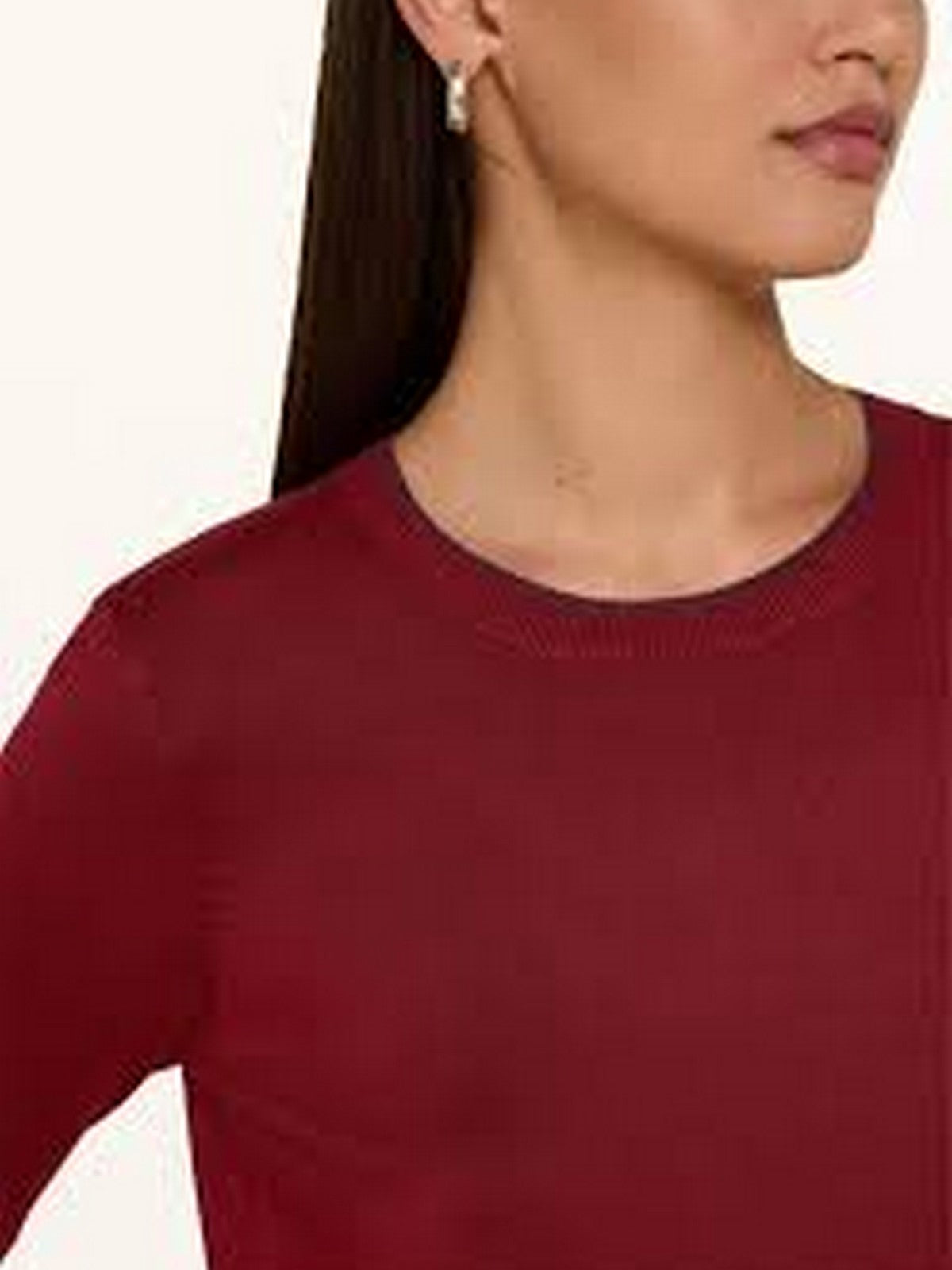 LIU JO WHITE Maglia Donna MF5226MS49I 91650 Pepper