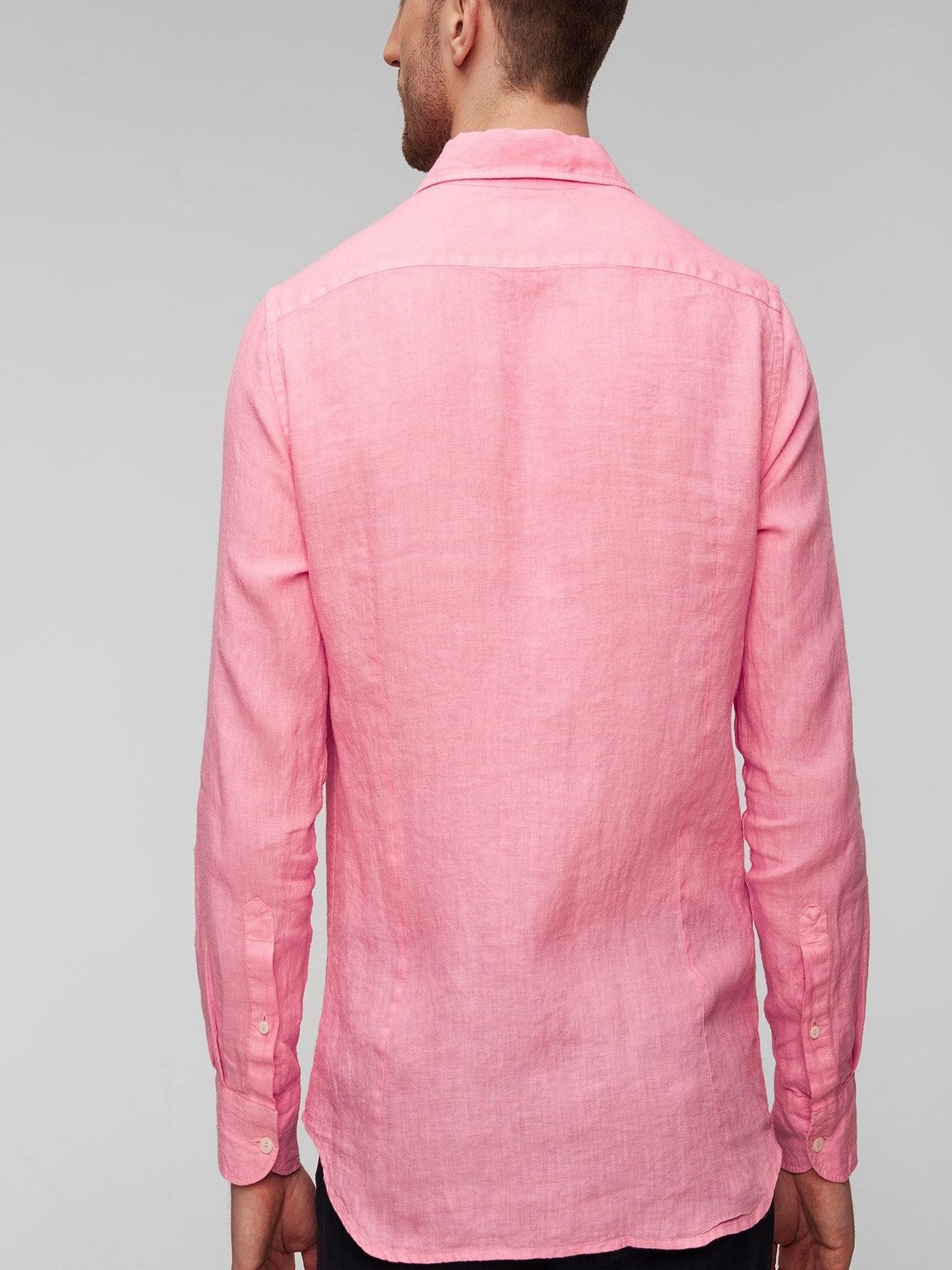 MC2 Saint Barth Camisa de hombres Pamplona 01299f Rosa