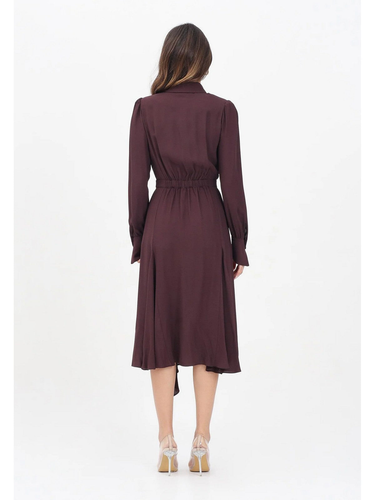 ELISABETTA FRANCHI Abito Donna ABT0356E2 EA4 MERLOT gioboutiqueweb