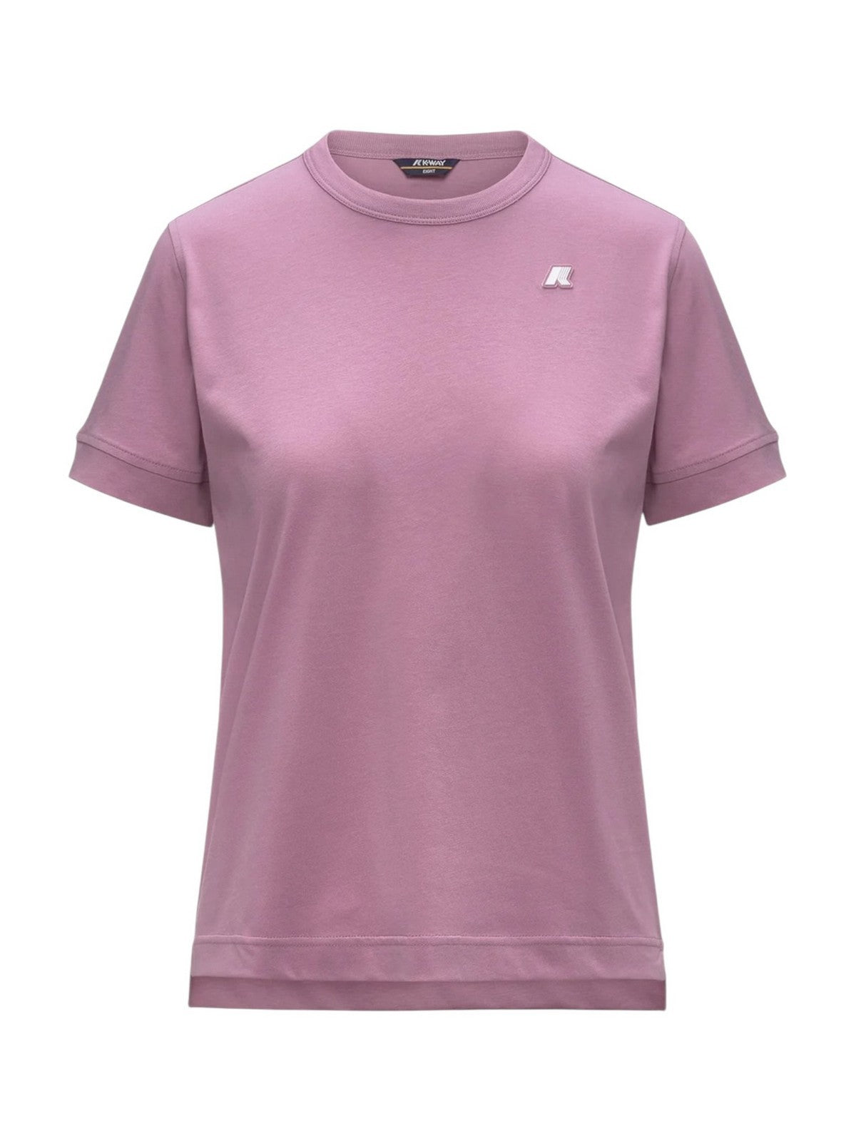 K-WAY T-shirt Donna EMEL JERSEY K2122UW H41 VIOLET GLICINE gioboutiqueweb