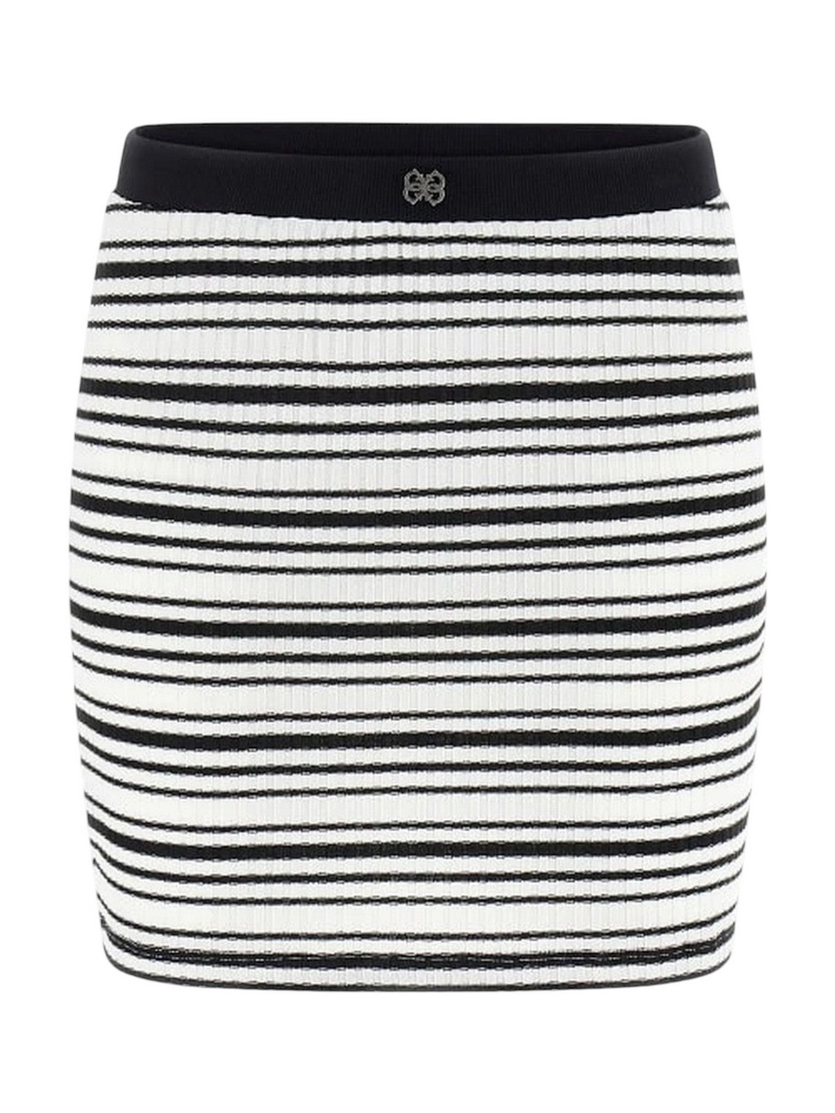 GUESS BEACHWEAR Gonna Donna NIKI SKIRT E6GD09 KG482 JBLK Jet Black A996 gioboutiqueweb