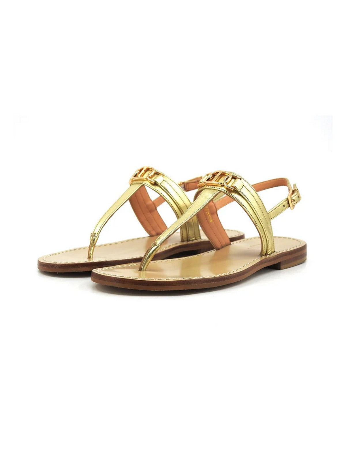 Twinset Sandalo Donna 241Tct124 10366 gold