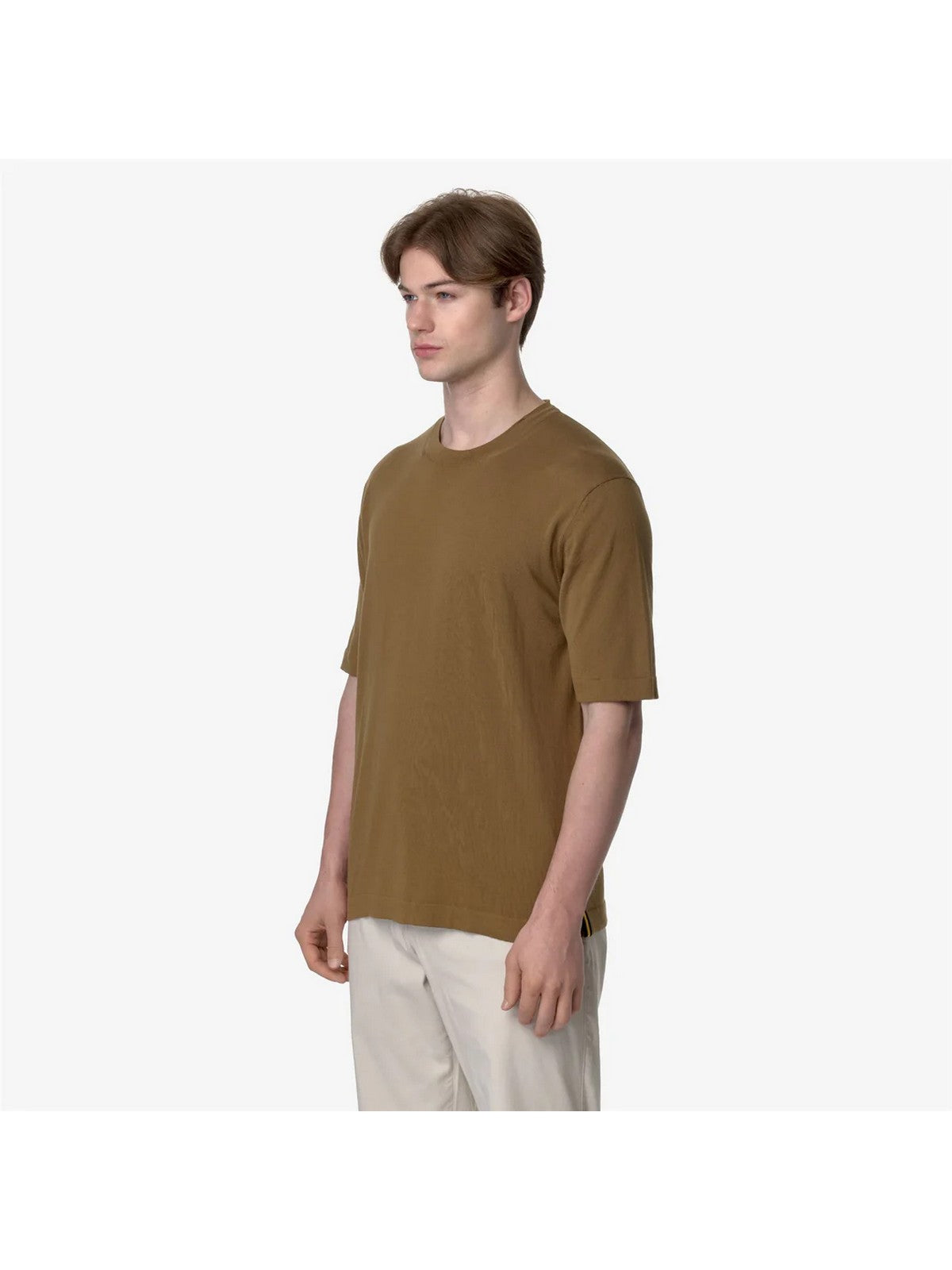 K-WAY T-Shirt e Polo Uomo Combe K4126SW 045 Marrone gioboutiqueweb